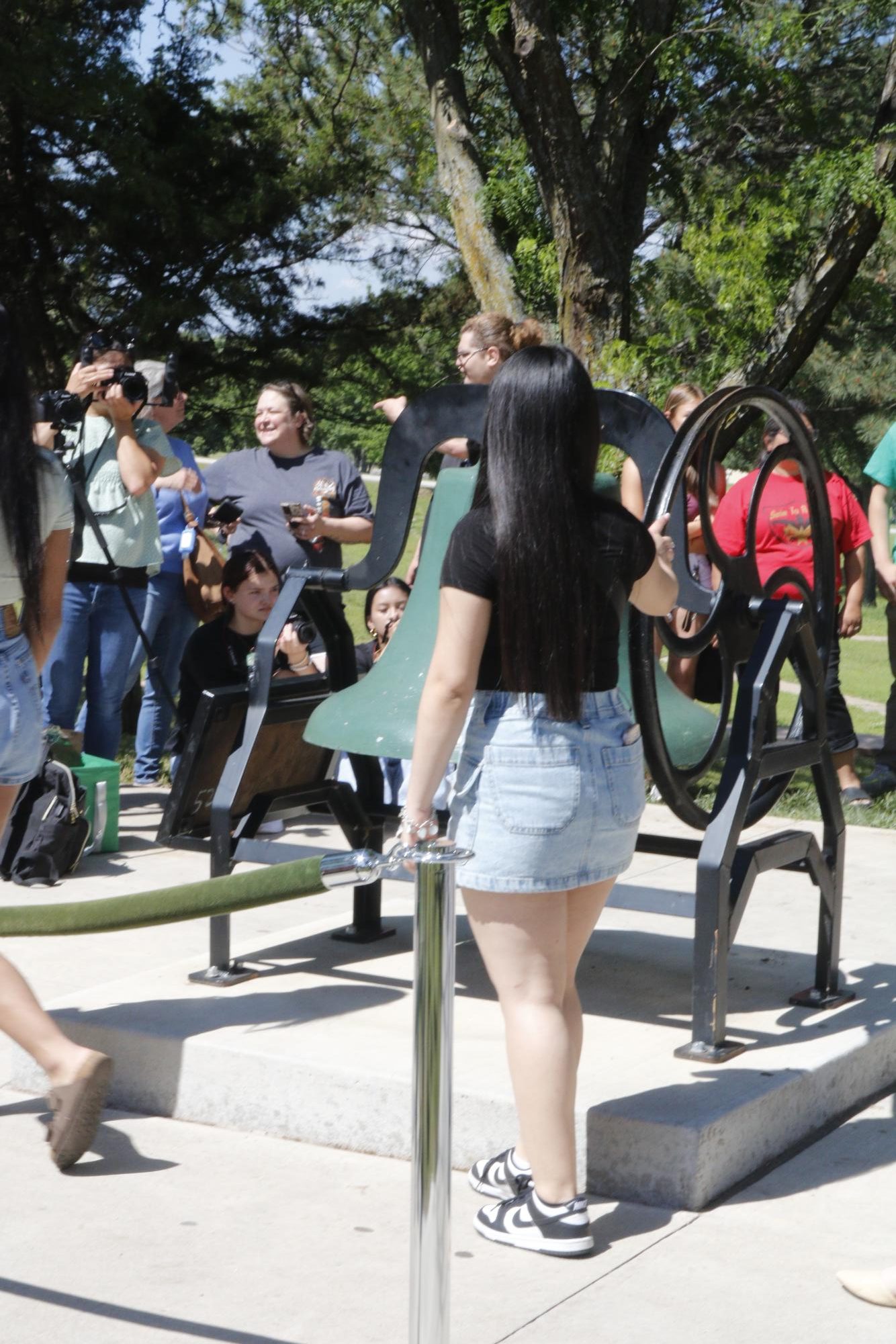 Senior Bell Ringing (Photos by Kaelyn Kissack)