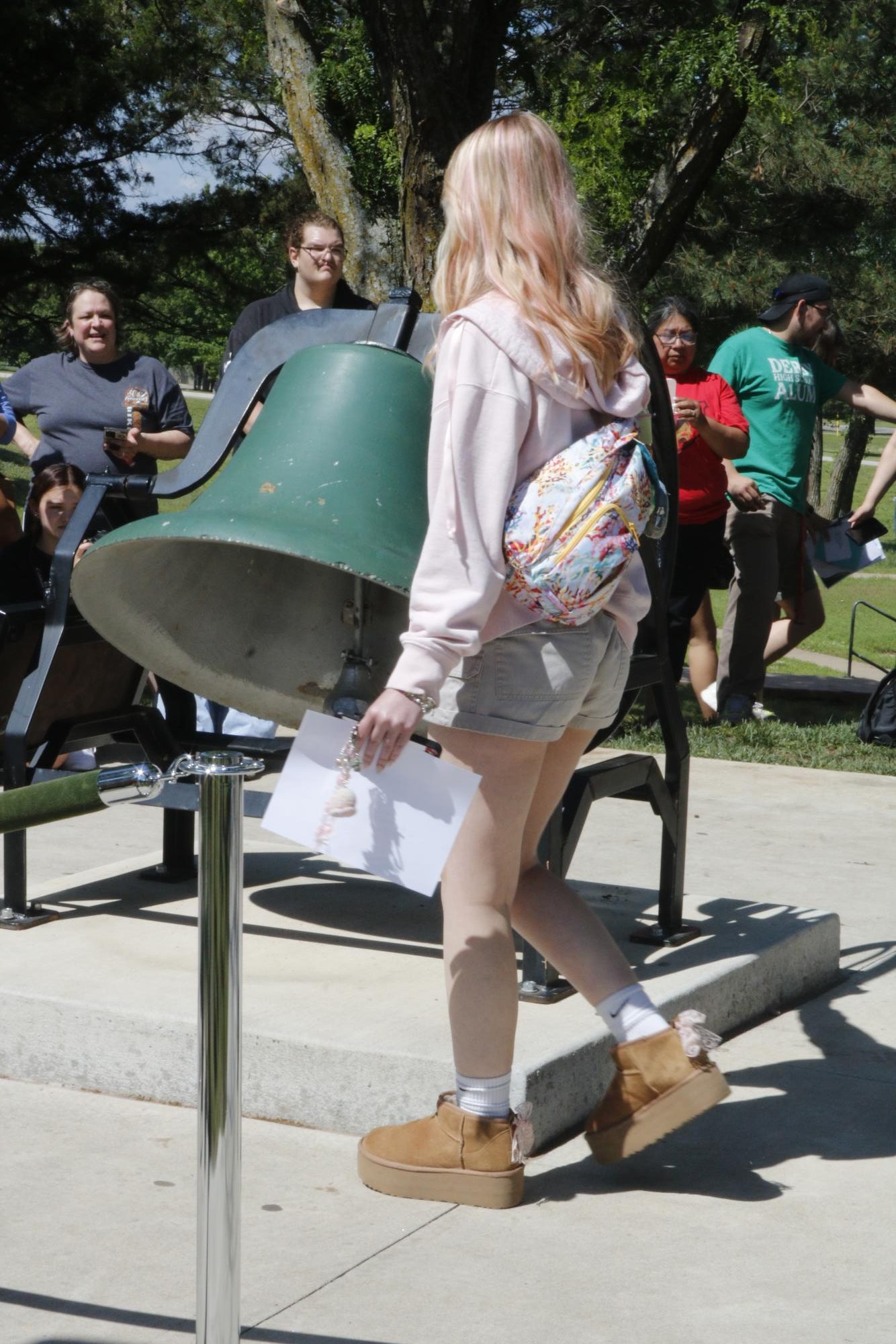 Senior Bell Ringing (Photos by Kaelyn Kissack)