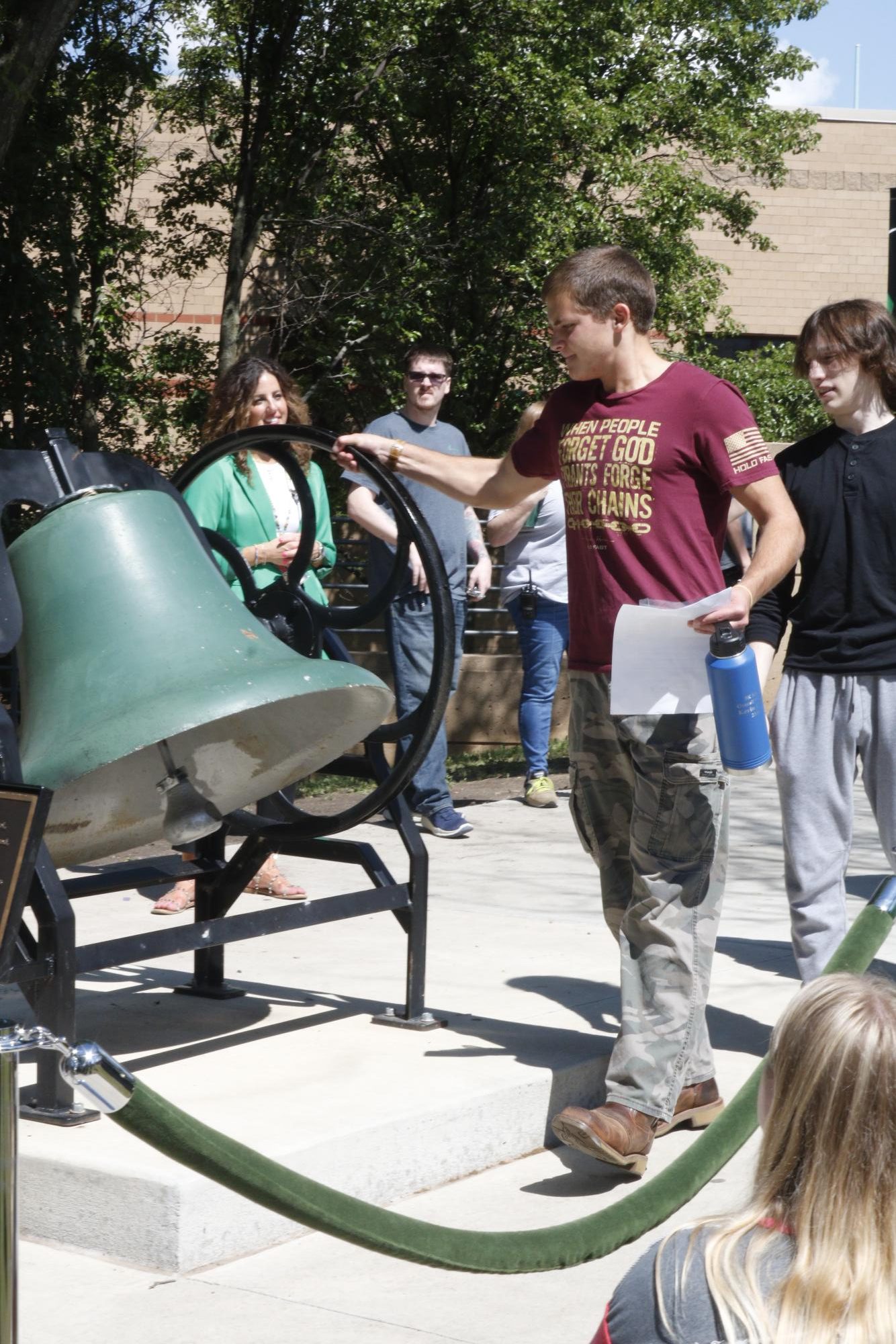 Senior Bell Ringing (Photos by Kaelyn Kissack)