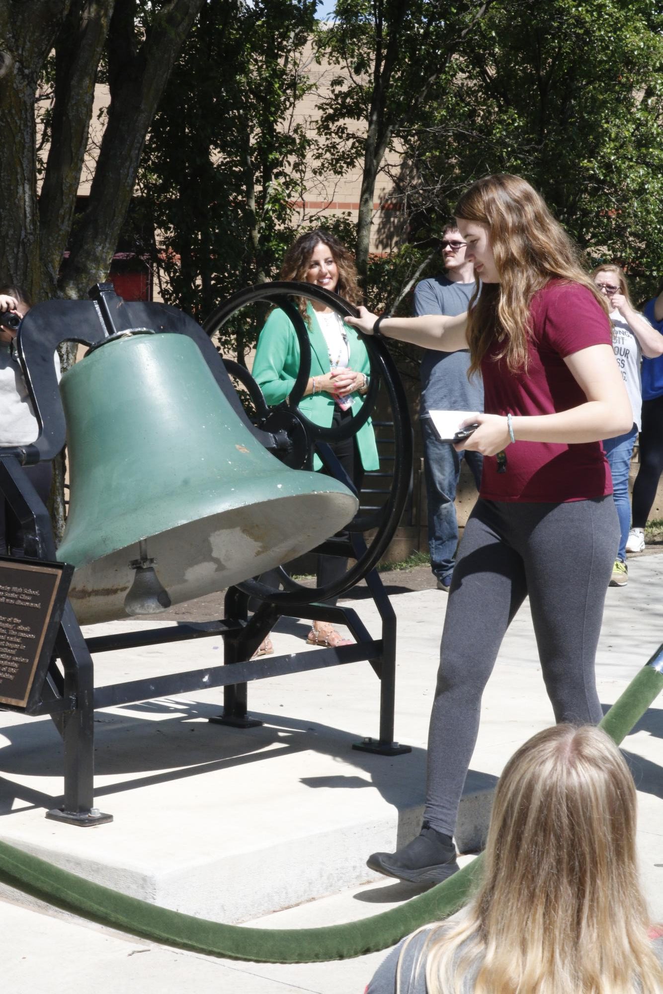 Senior Bell Ringing (Photos by Kaelyn Kissack)