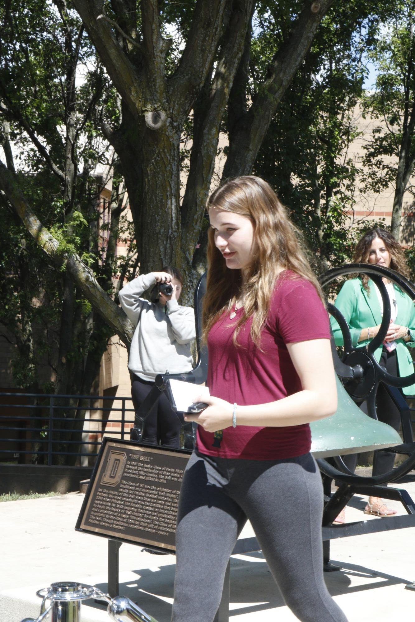 Senior Bell Ringing (Photos by Kaelyn Kissack)