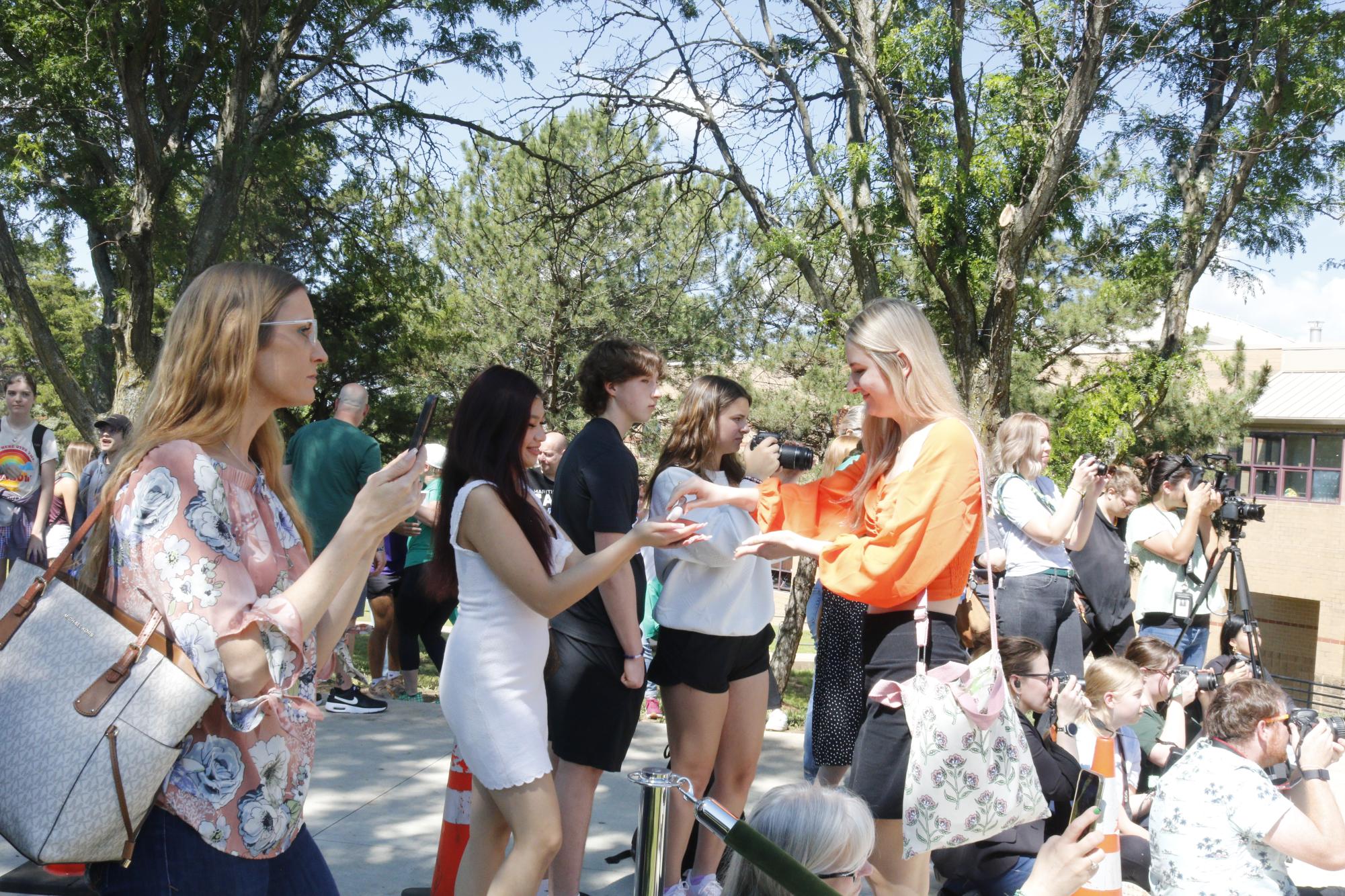 Senior Bell Ringing (Photos by Kaelyn Kissack)