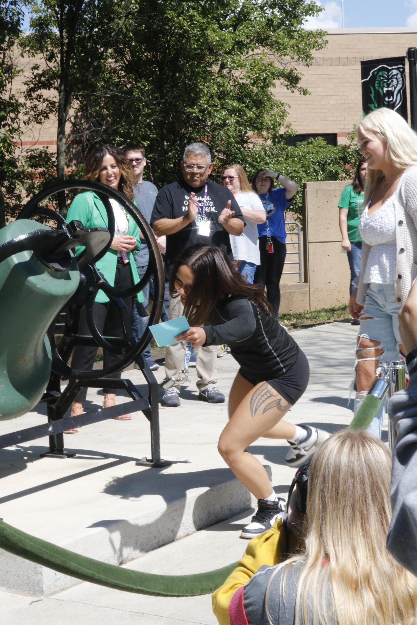 Senior Bell Ringing (Photos by Kaelyn Kissack)