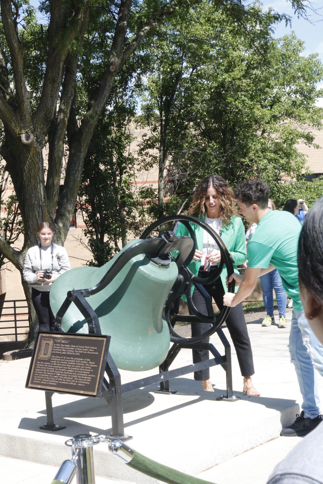 Senior Bell Ringing (Photos by Kaelyn Kissack)