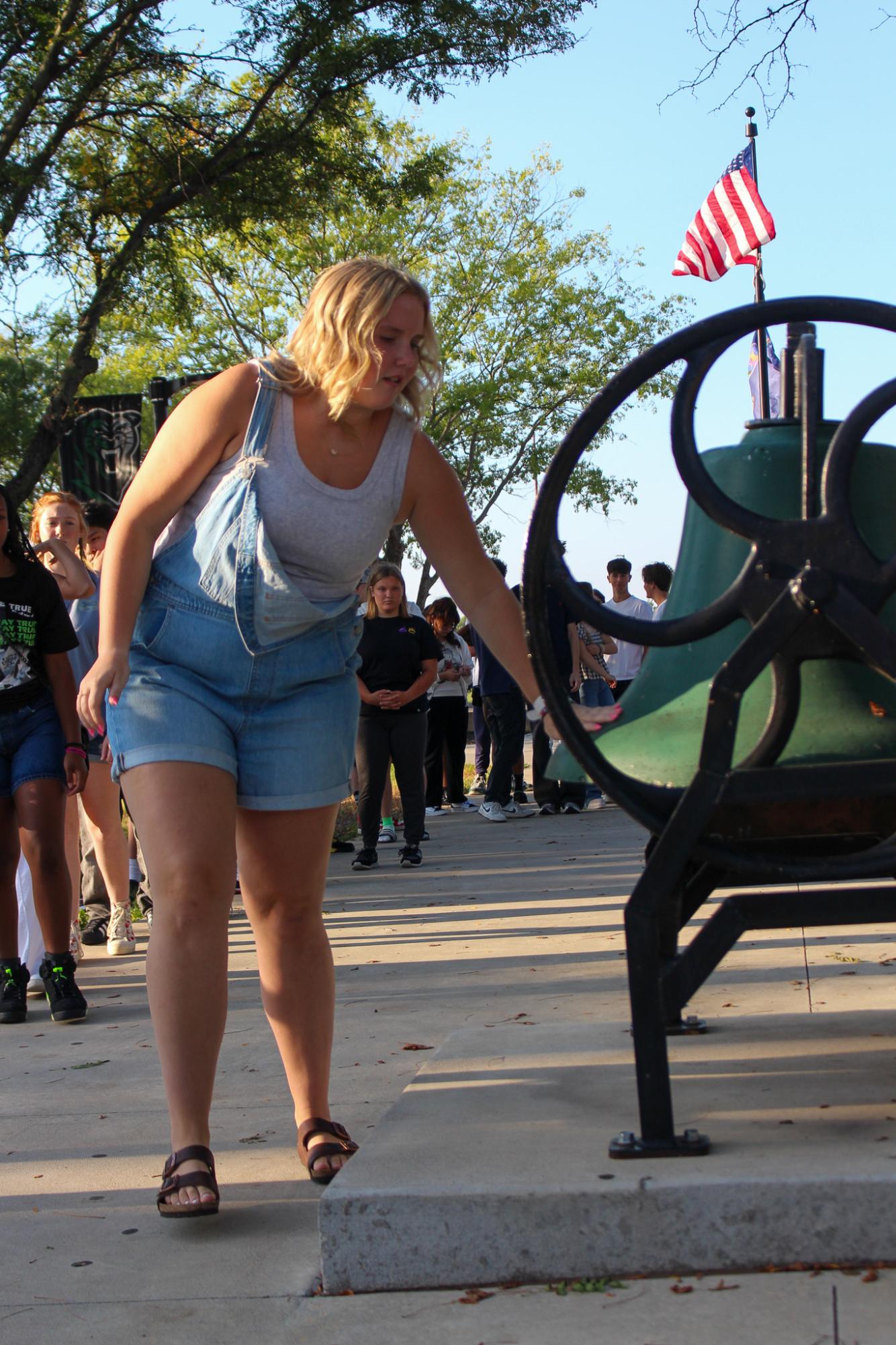 New student first day (Photos by Delainey Stephenson)