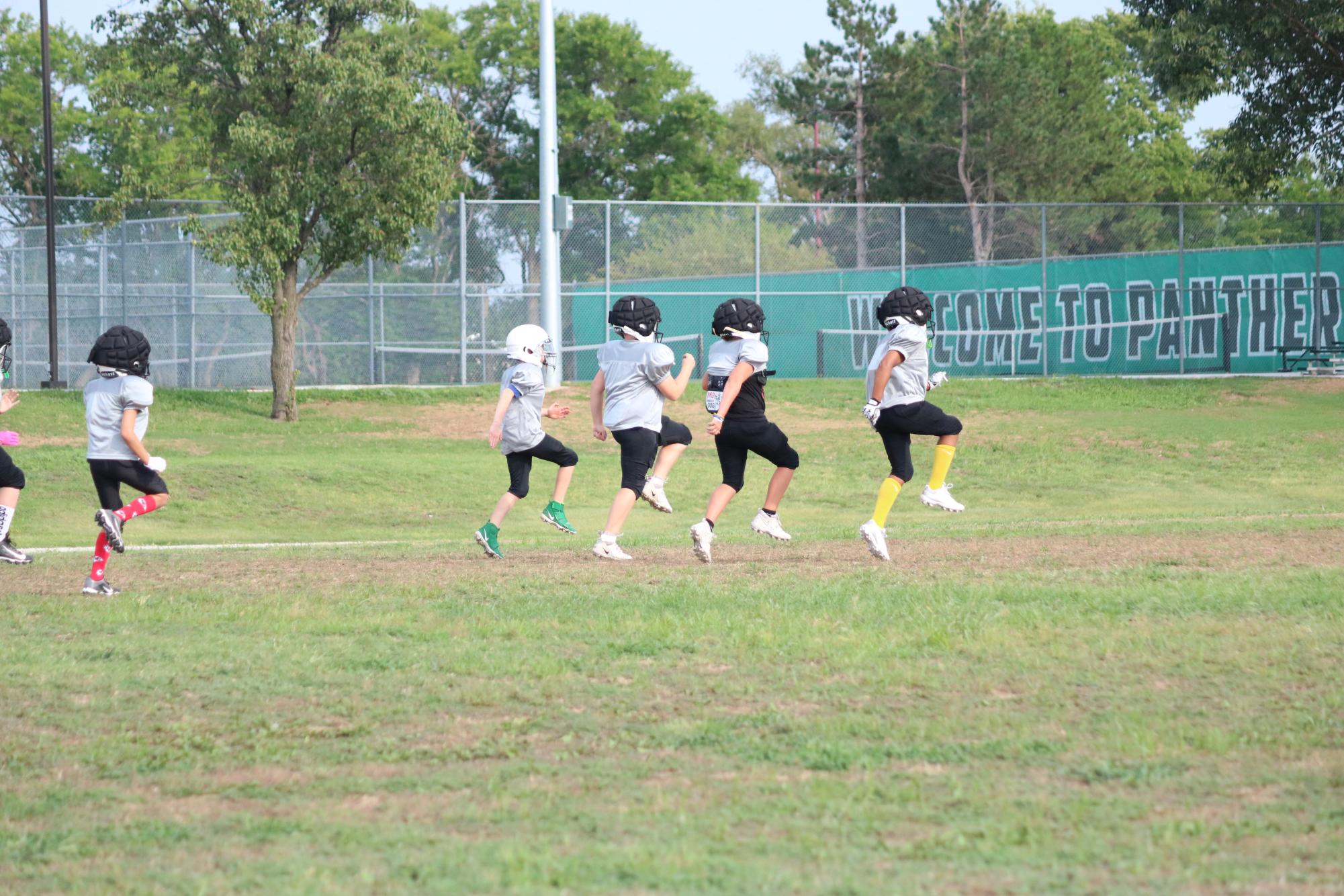 Little League Football Practice (Photos by Holly Bookout)