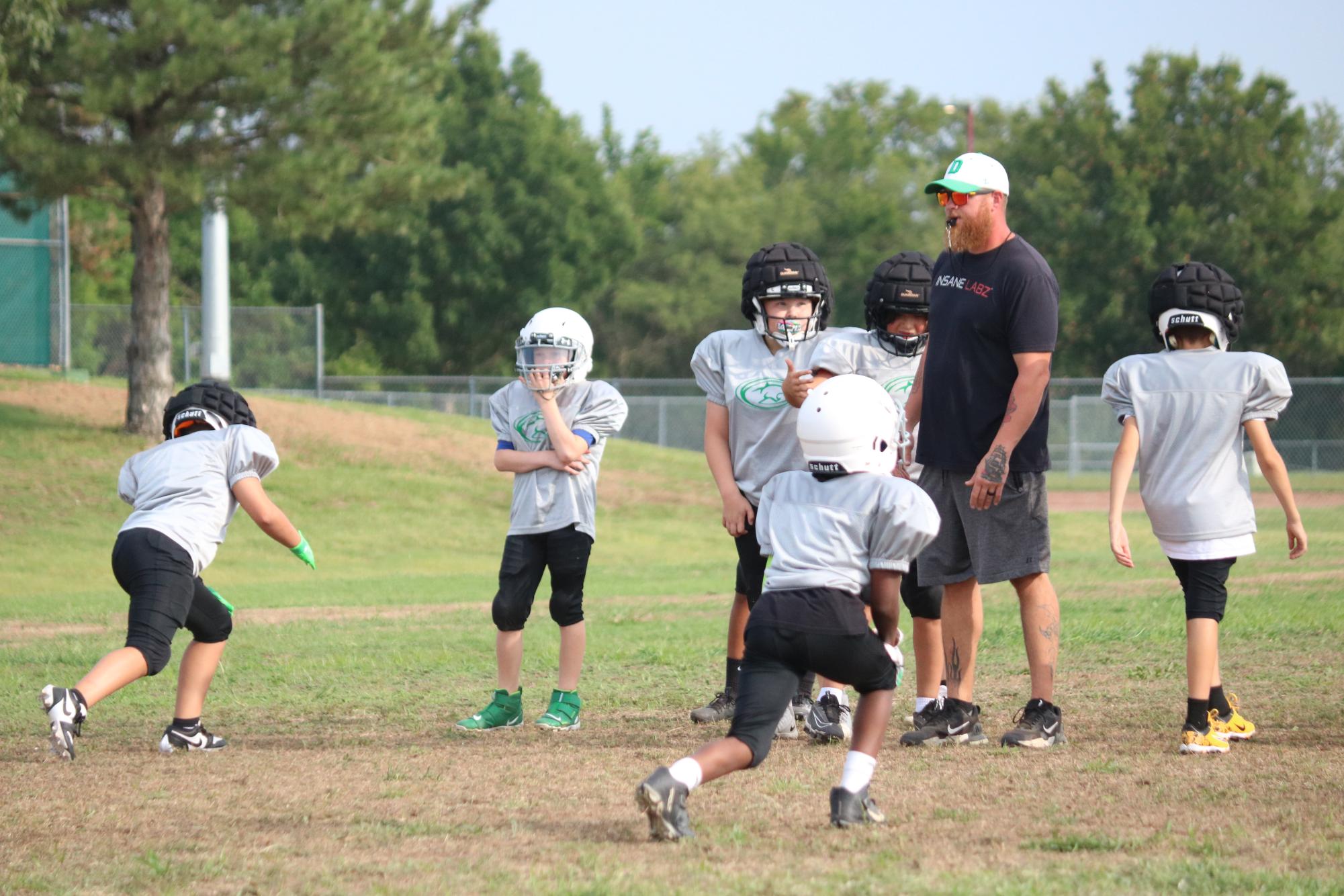 Little League Football Practice (Photos by Holly Bookout)