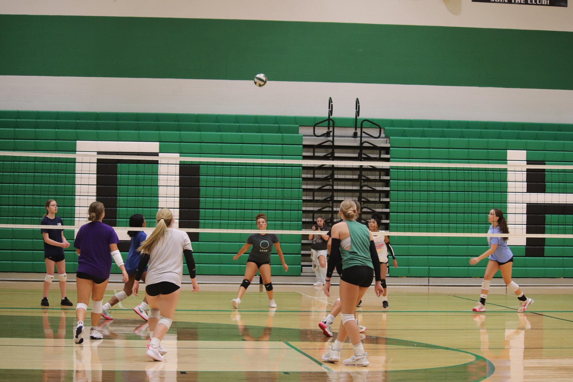 Volleyball practice (Photos by Kallie Picou)