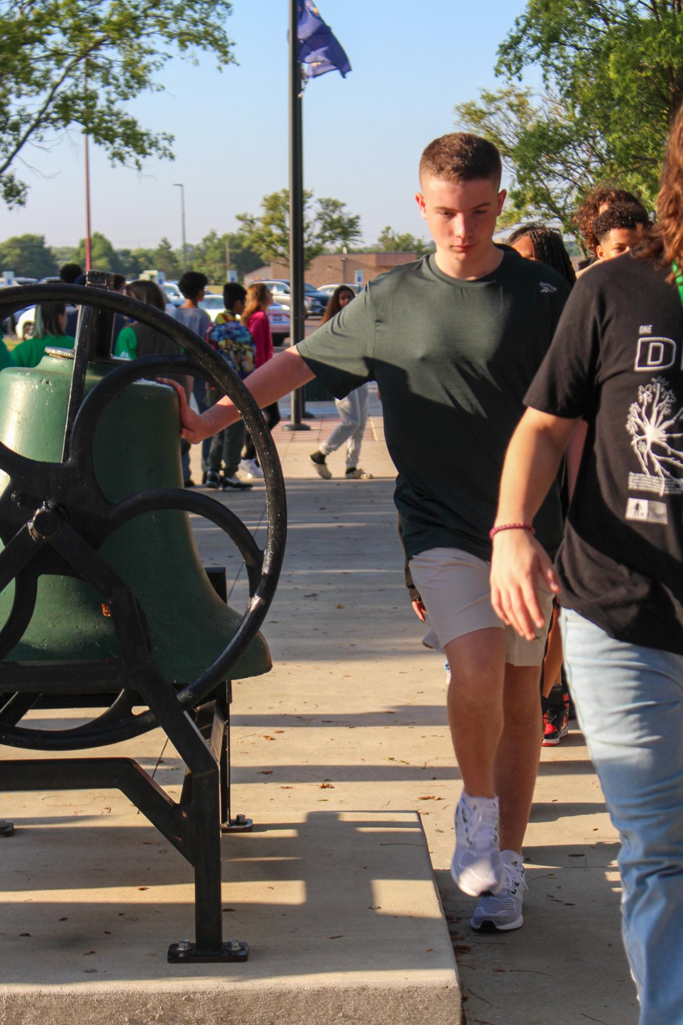 New student first day (Photos by Delainey Stephenson)