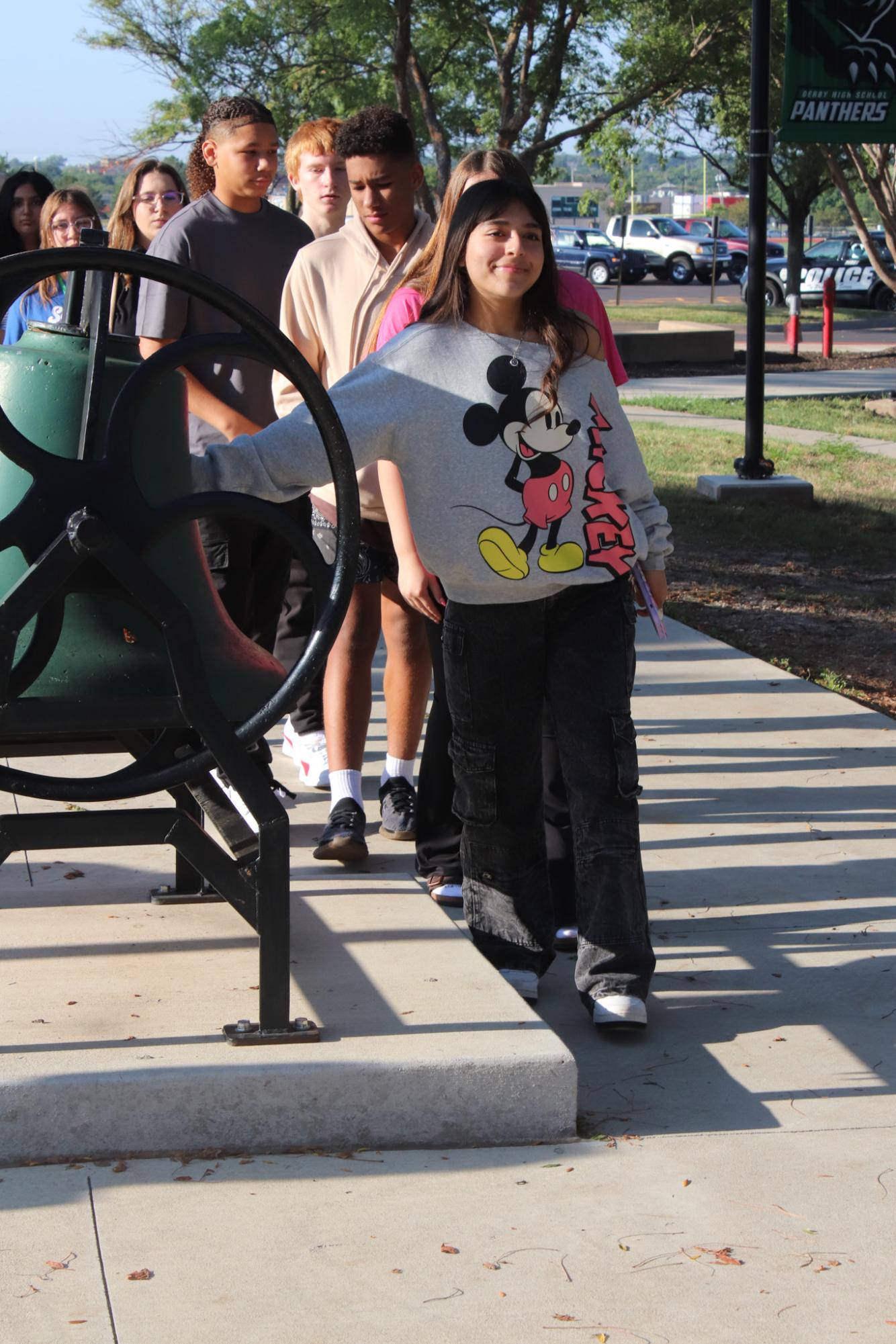 New student first day (Photos by Taylor Hallowell)