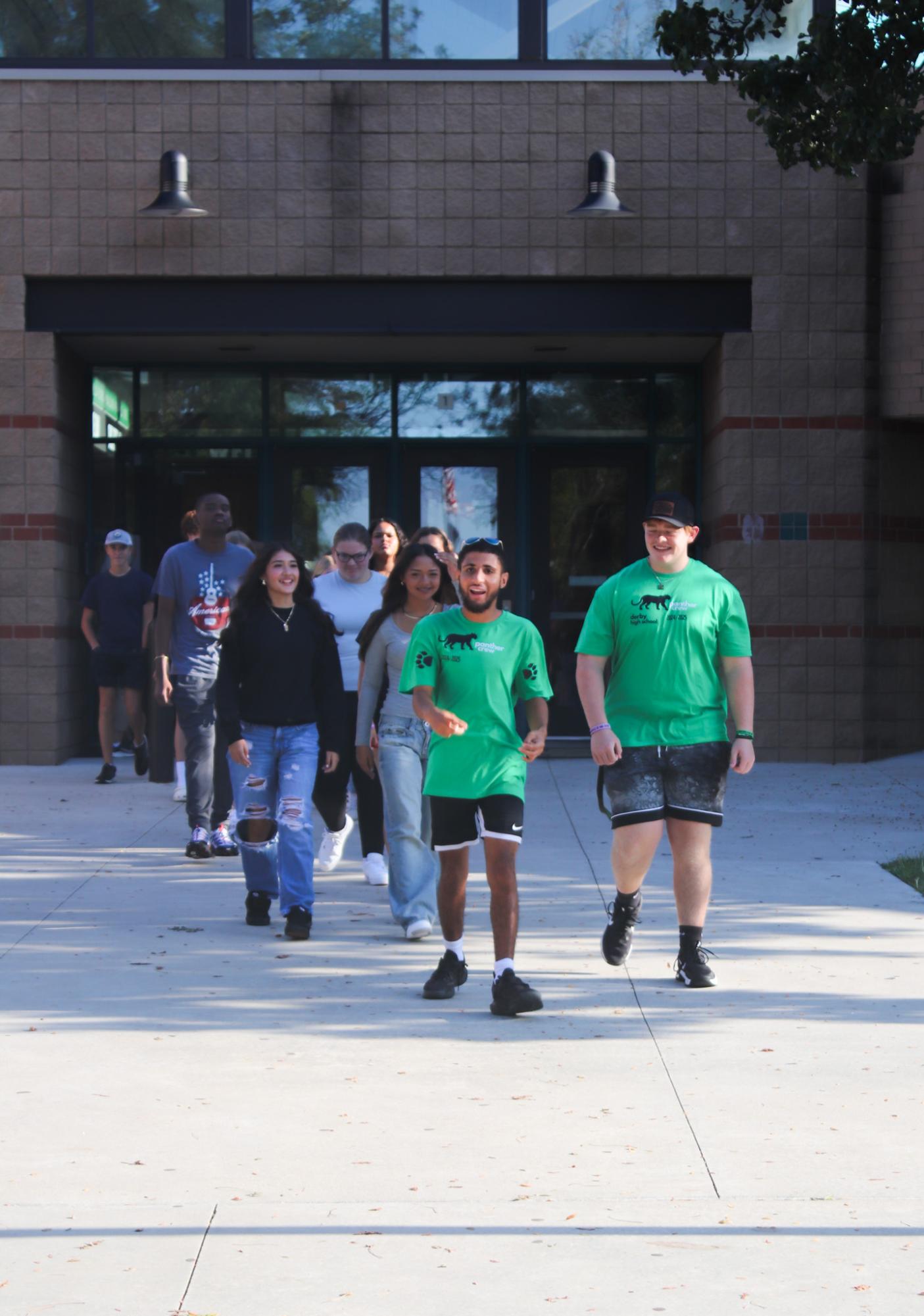 New student first day (Photos by Taylor Hallowell)