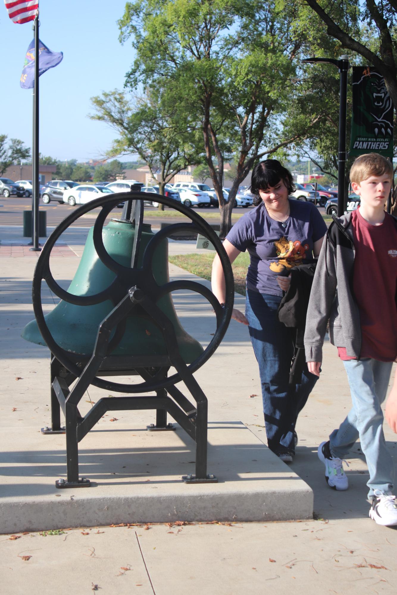 New student first day (Photos by Taylor Hallowell)