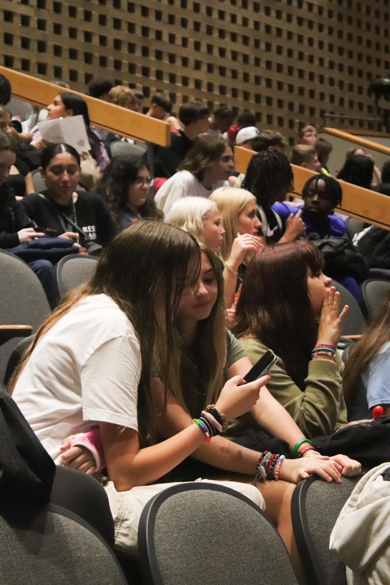 New student first day (Photos by Taylor Hallowell)