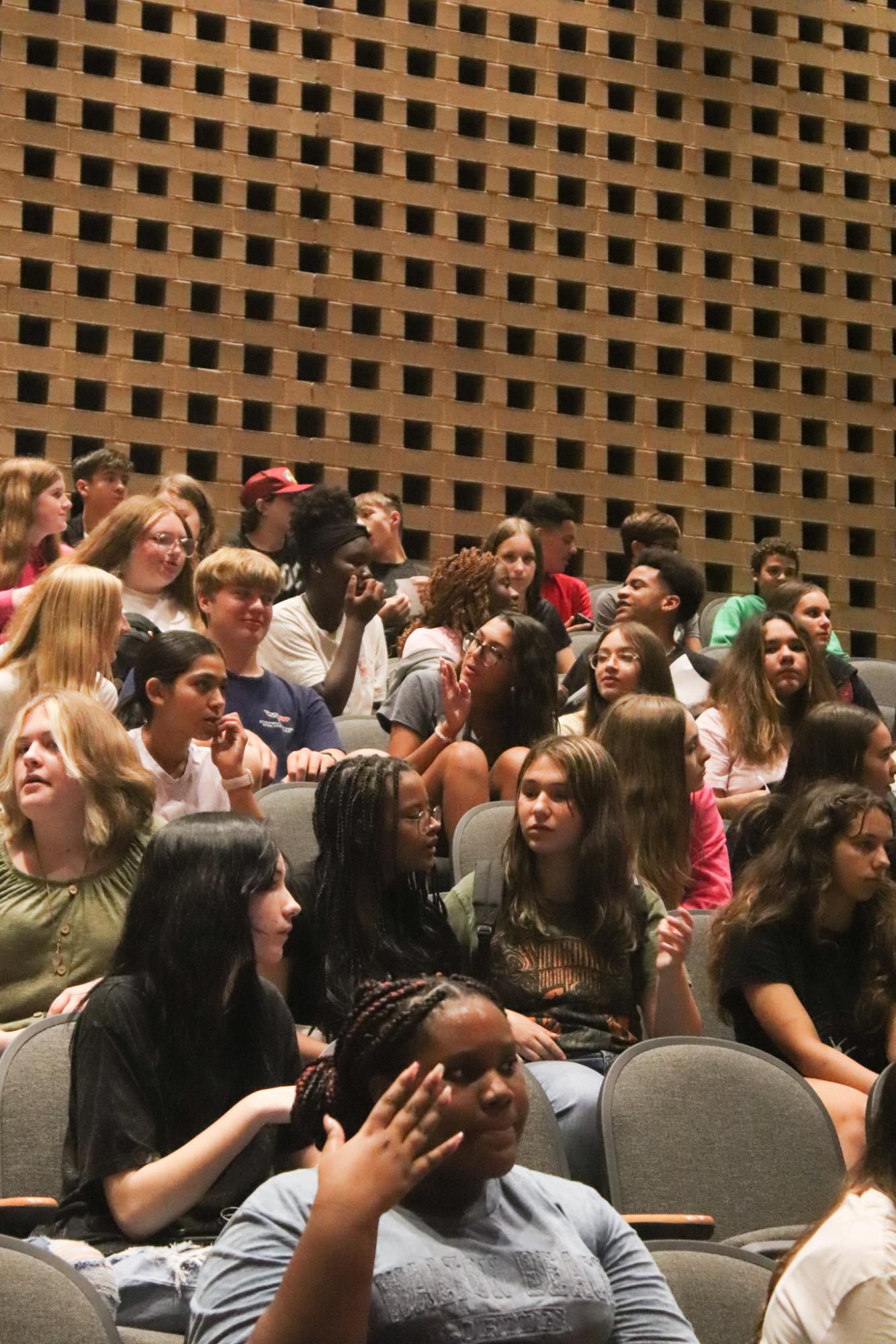 New student first day (Photos by Taylor Hallowell)