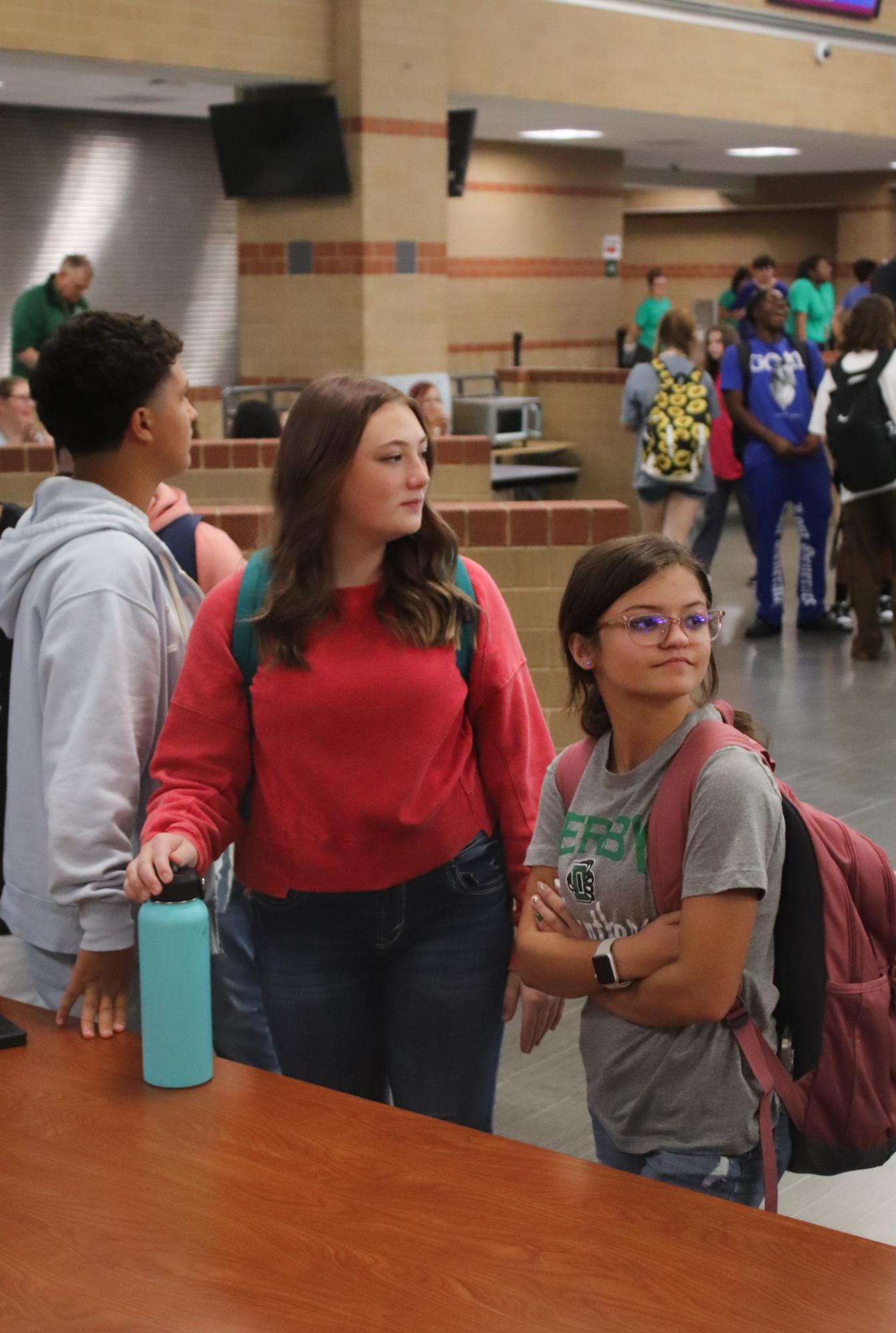 New student first day (Photos by Taylor Hallowell)