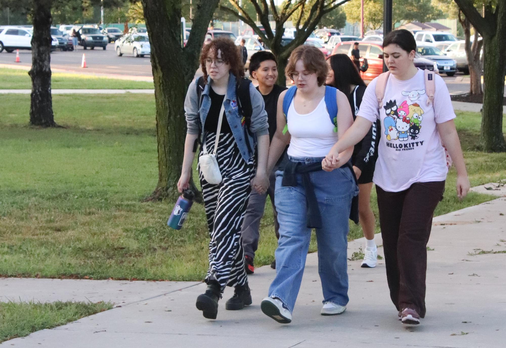 New student first day (Photos by Taylor Hallowell)