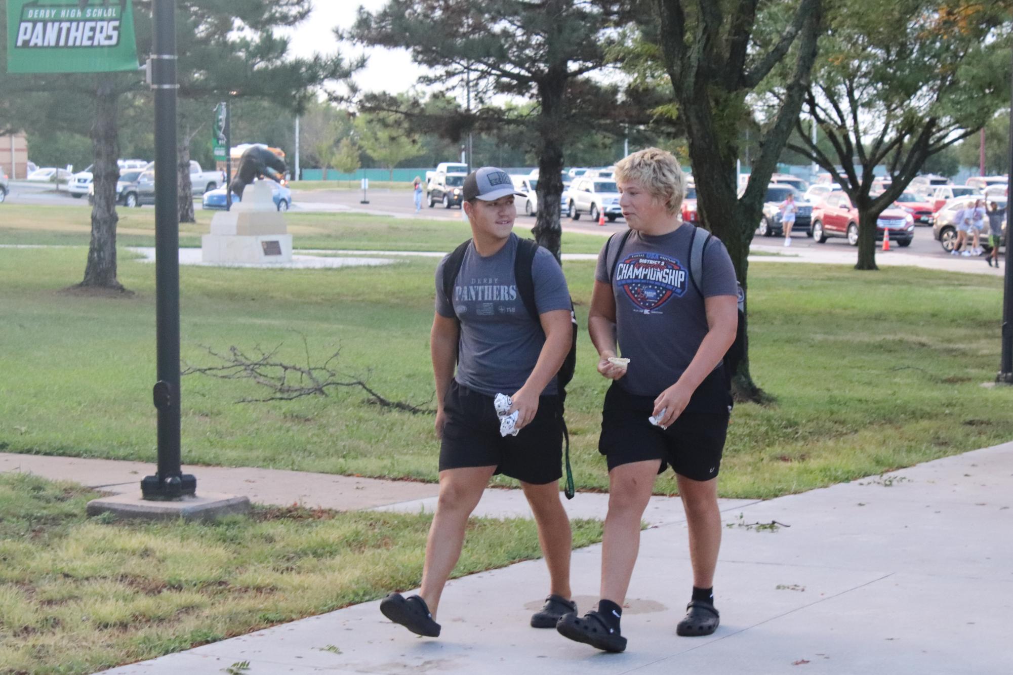 New student first day (Photos by Taylor Hallowell)