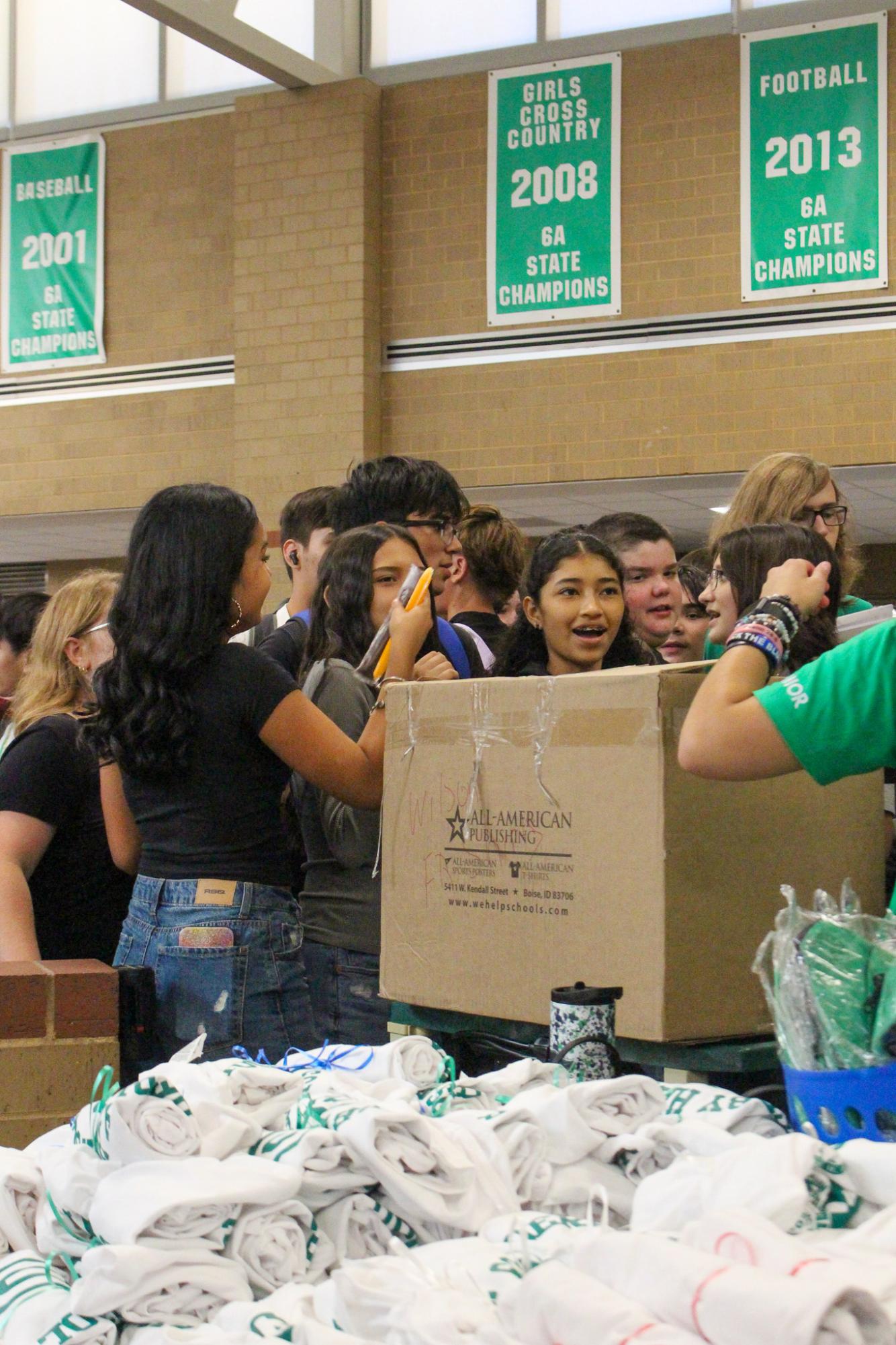 New student first day (Photos by Delainey Stephenson)