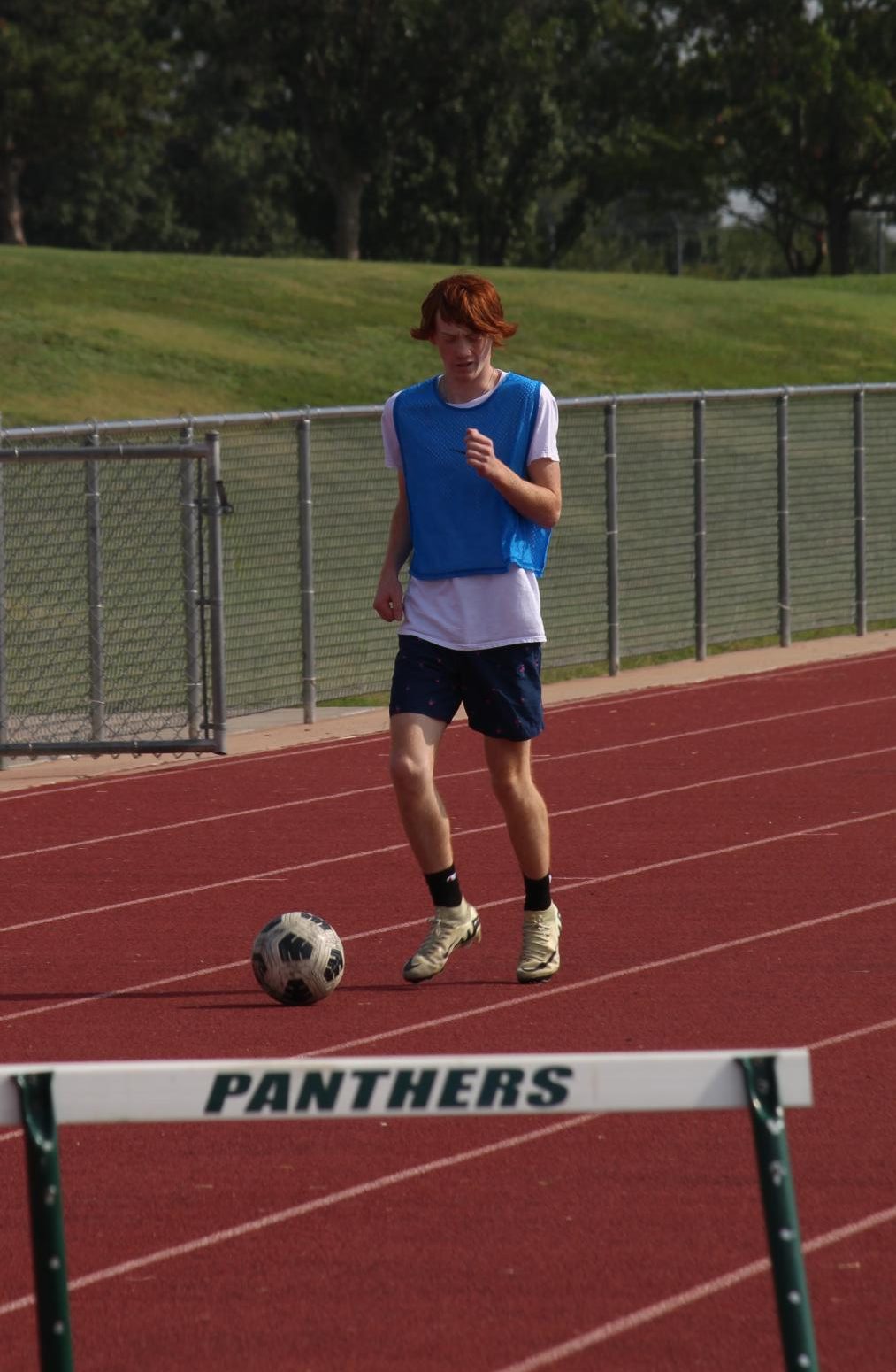 Boys soccer practice (Photos by Myca Keith)