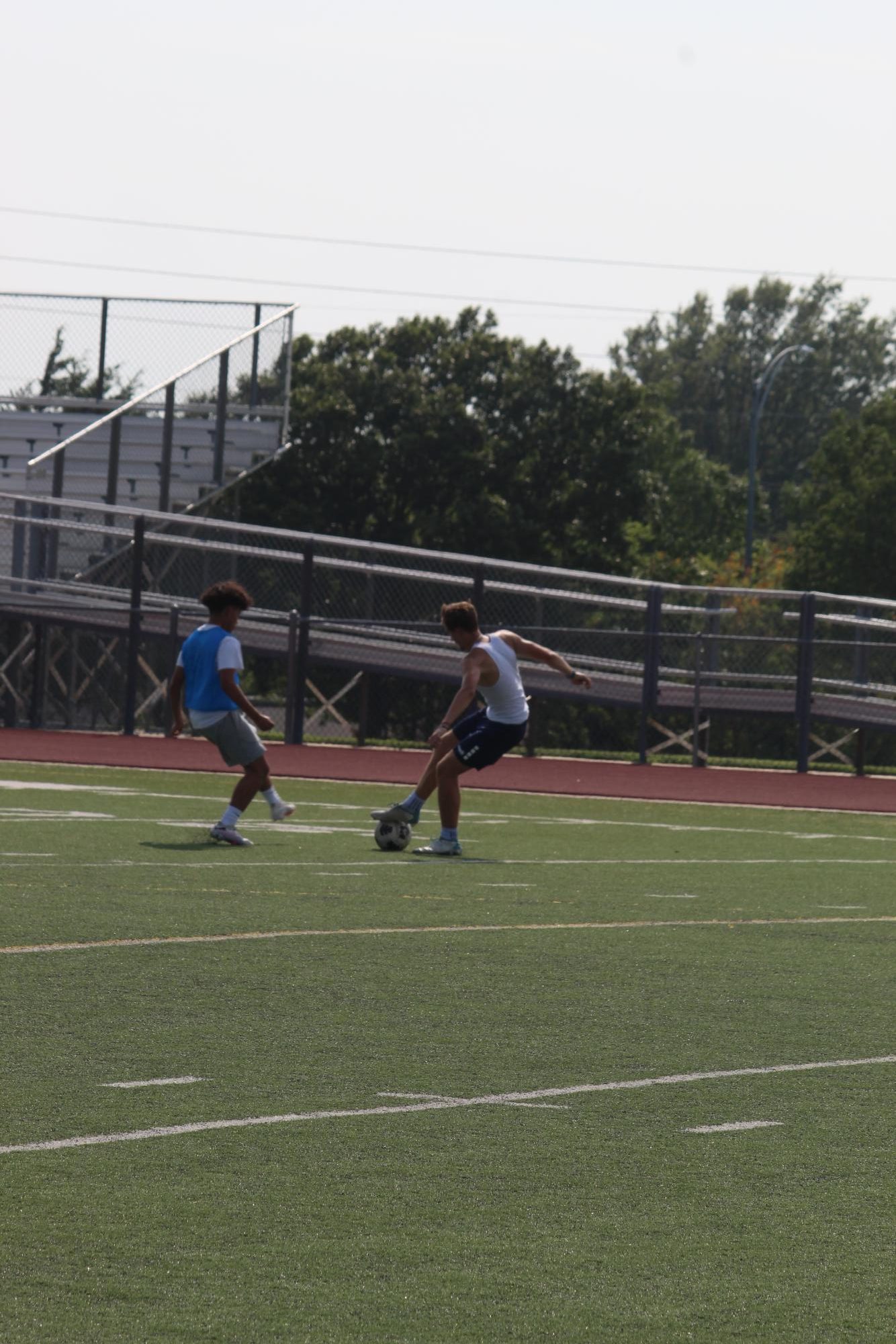 Boys soccer practice (Photos by Myca Keith)