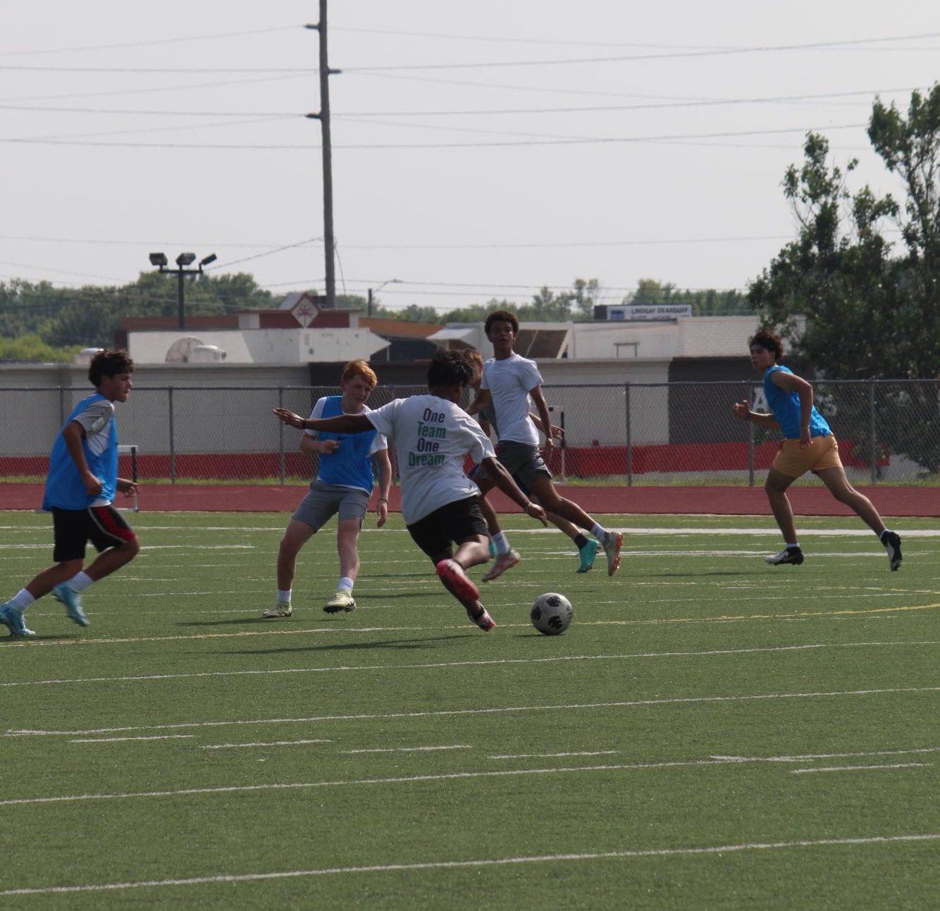 Boys soccer practice (Photos by Myca Keith)