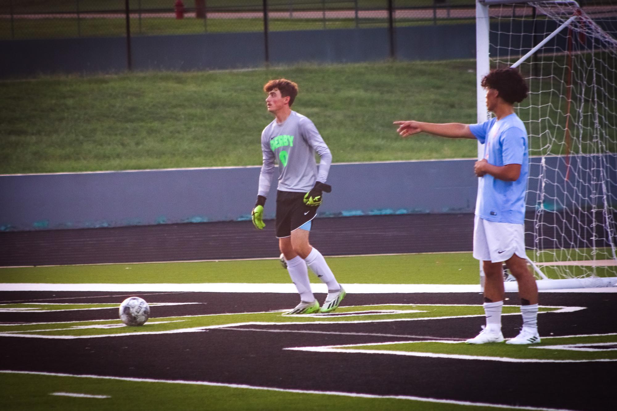 Boys soccer vs. Alumni (Photos by Ava Mbawuike)