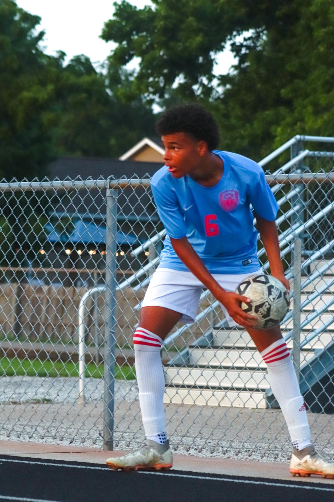 Boys soccer vs. Alumni (Photos by Ava Mbawuike)