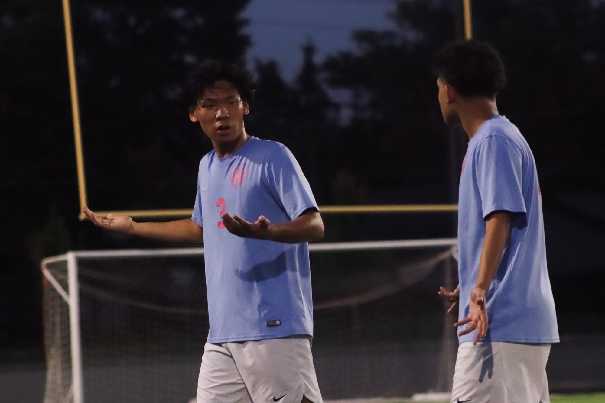 Boys soccer vs. Alumni (Photos by Ava Mbawuike)