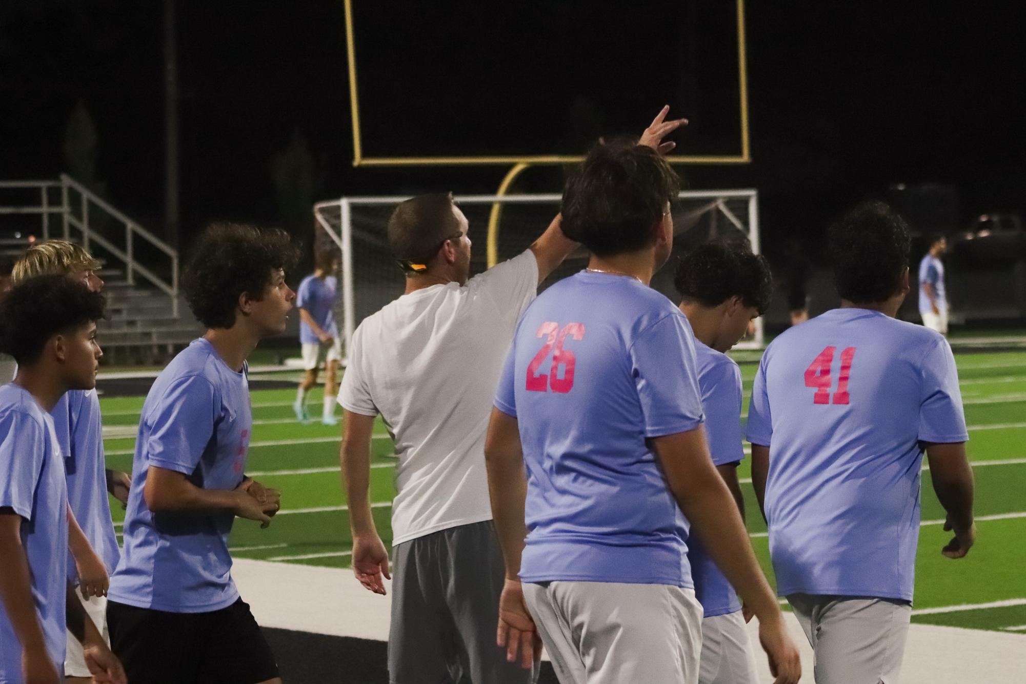 Boys soccer vs. Alumni (Photos by Ava Mbawuike)