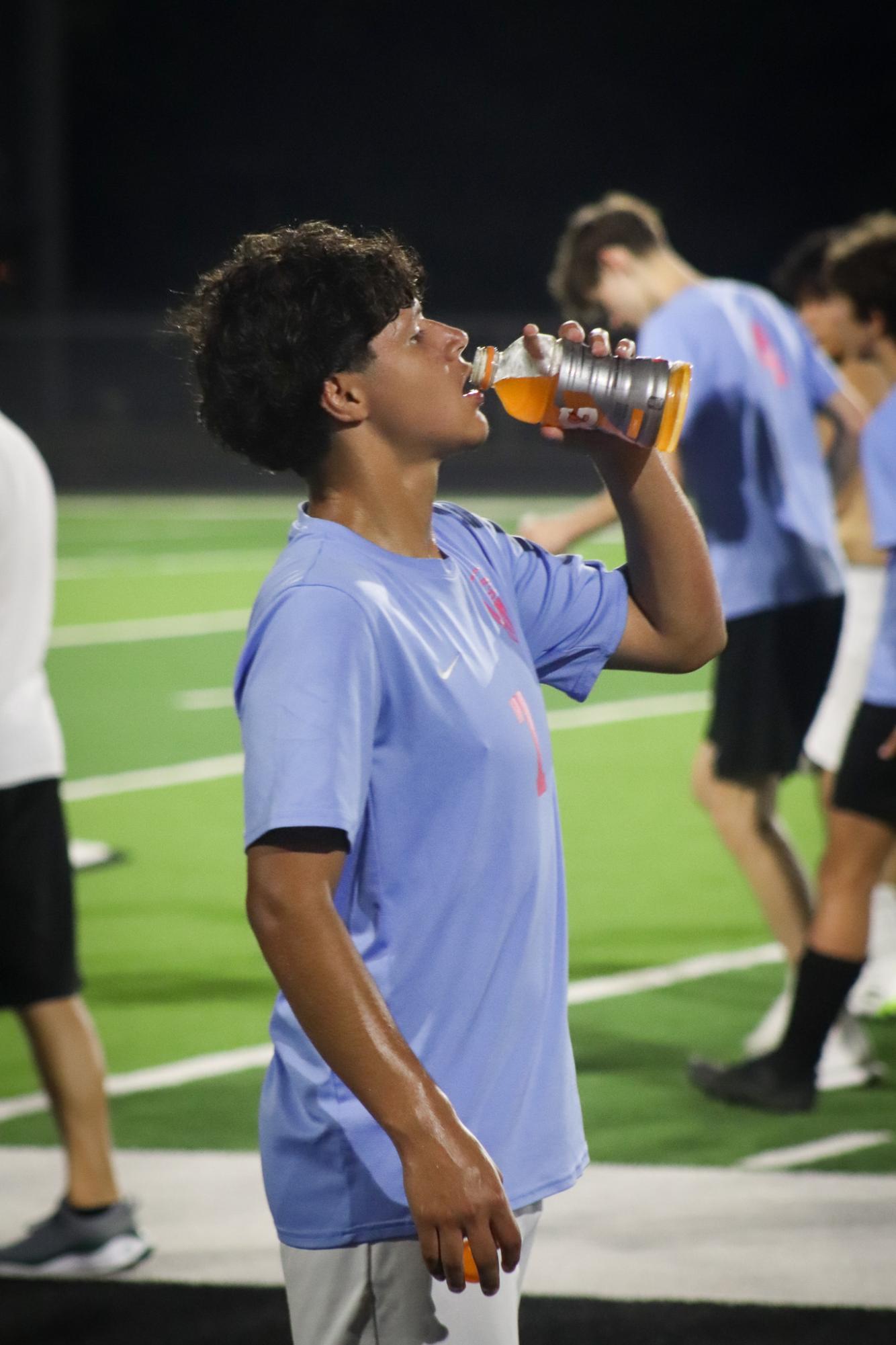 Boys soccer vs. Alumni (Photos by Ava Mbawuike)