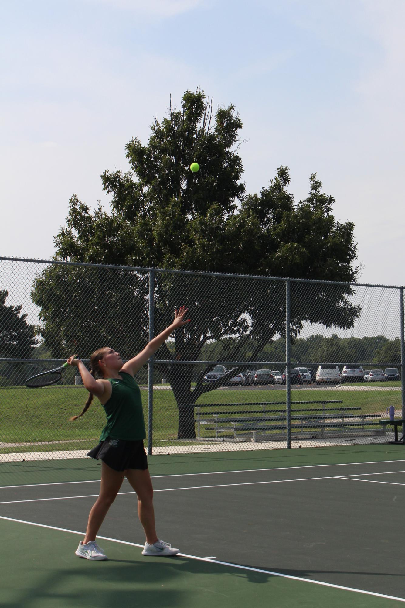 Tennis, Soccer and Volleyball practice (Photos by Tomie Kerby)