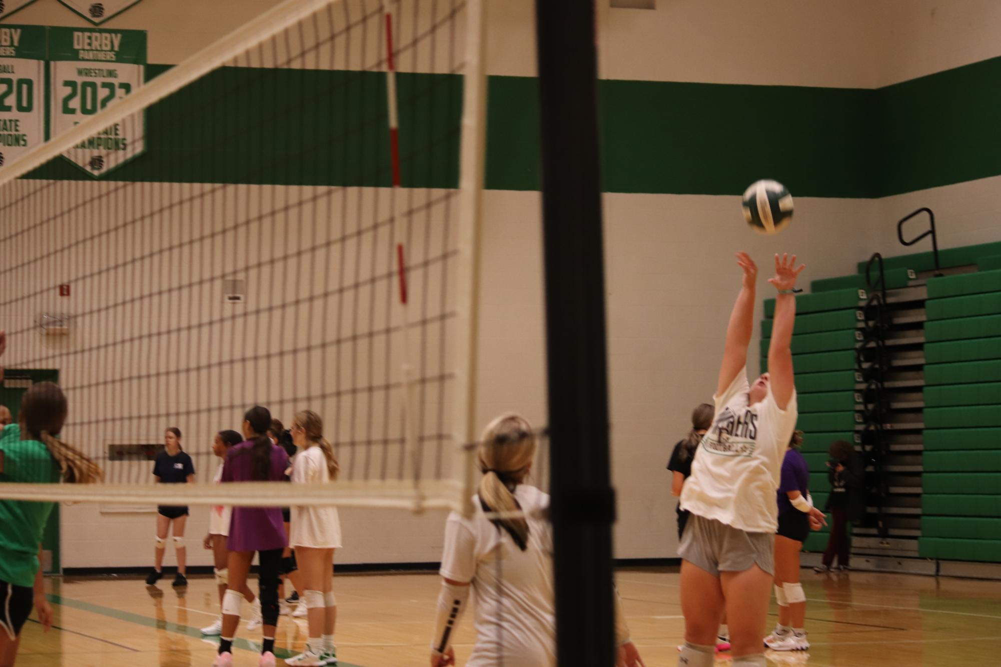 Volleyball and Soccer Practice (Photos by Zoe Shreve)