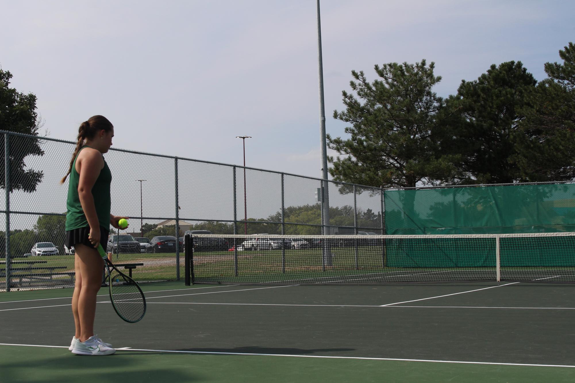 Tennis, Soccer and Volleyball practice (Photos by Tomie Kerby)