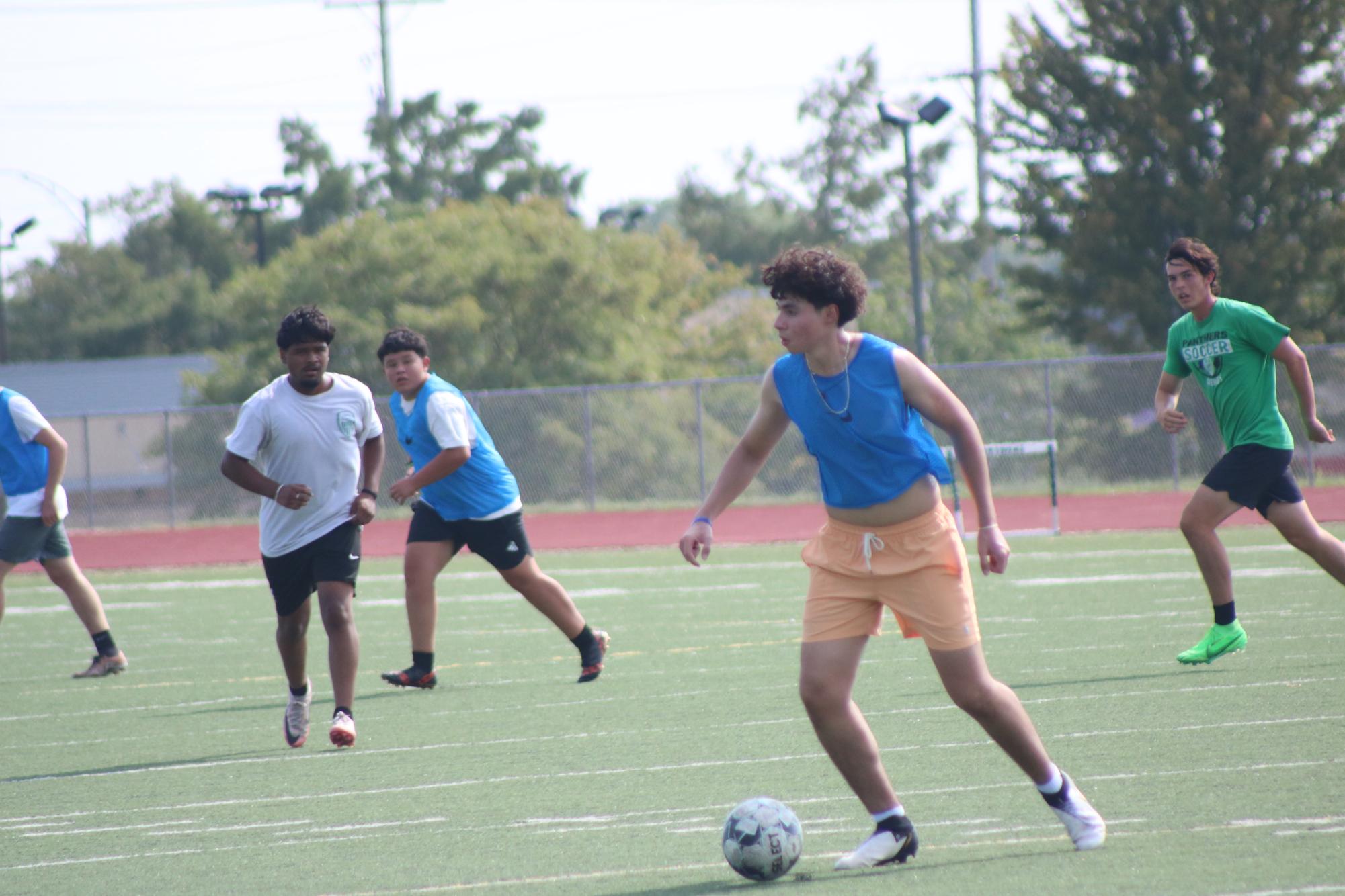 Soccer and Volleyball Practice (Photos by Bailey Sallman)