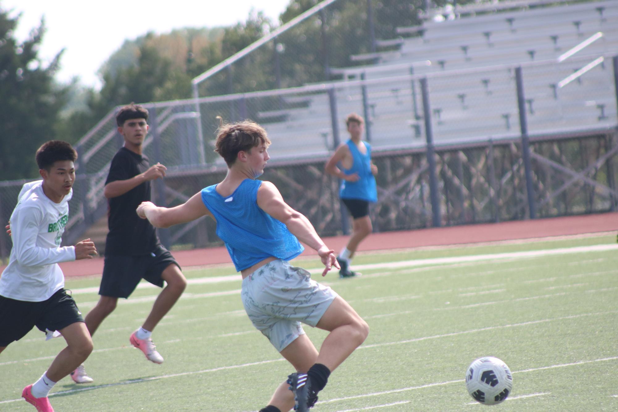 Soccer and Volleyball Practice (Photos by Bailey Sallman)