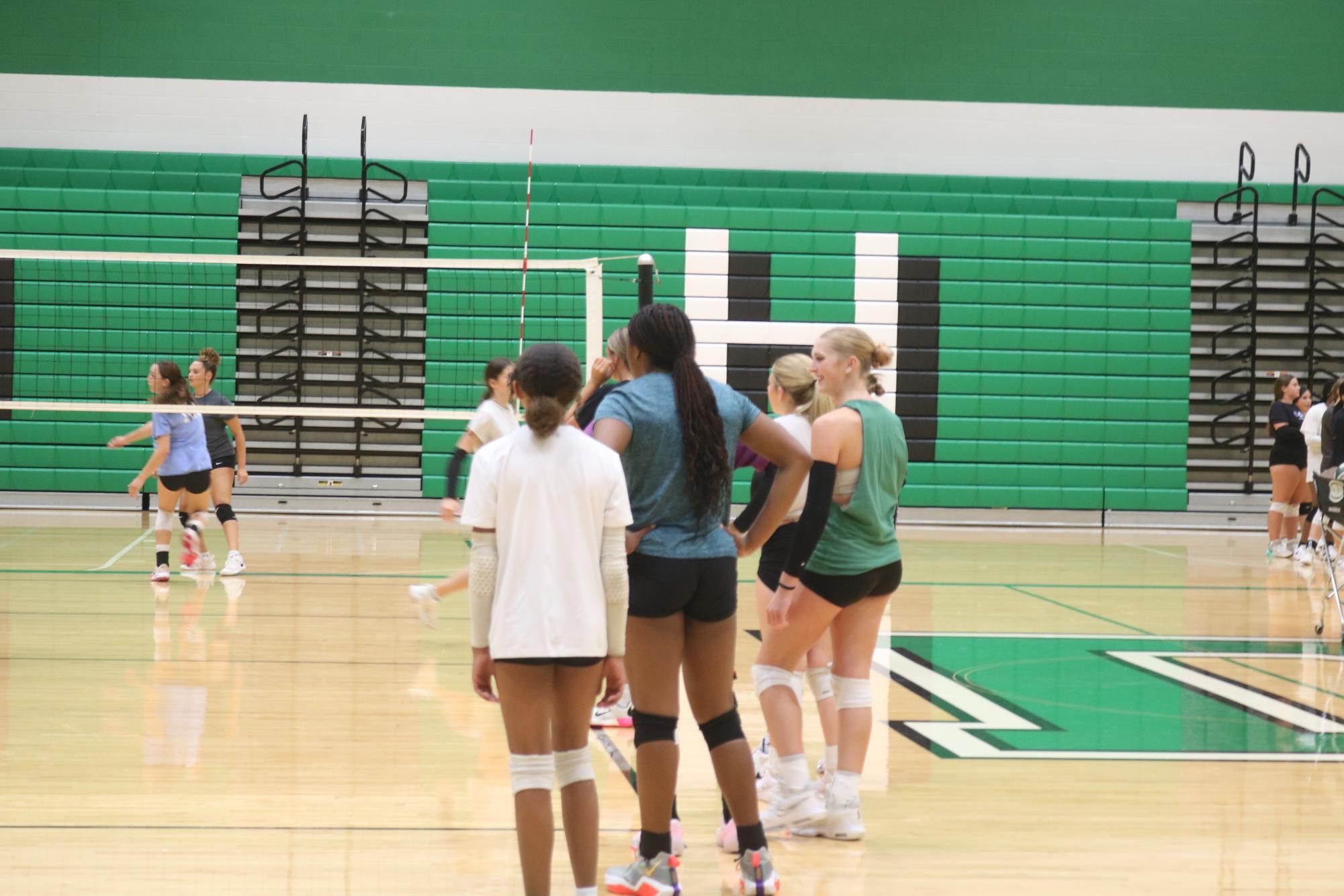 Volleyball and Soccer practice (Photos by Sophie Segelke)