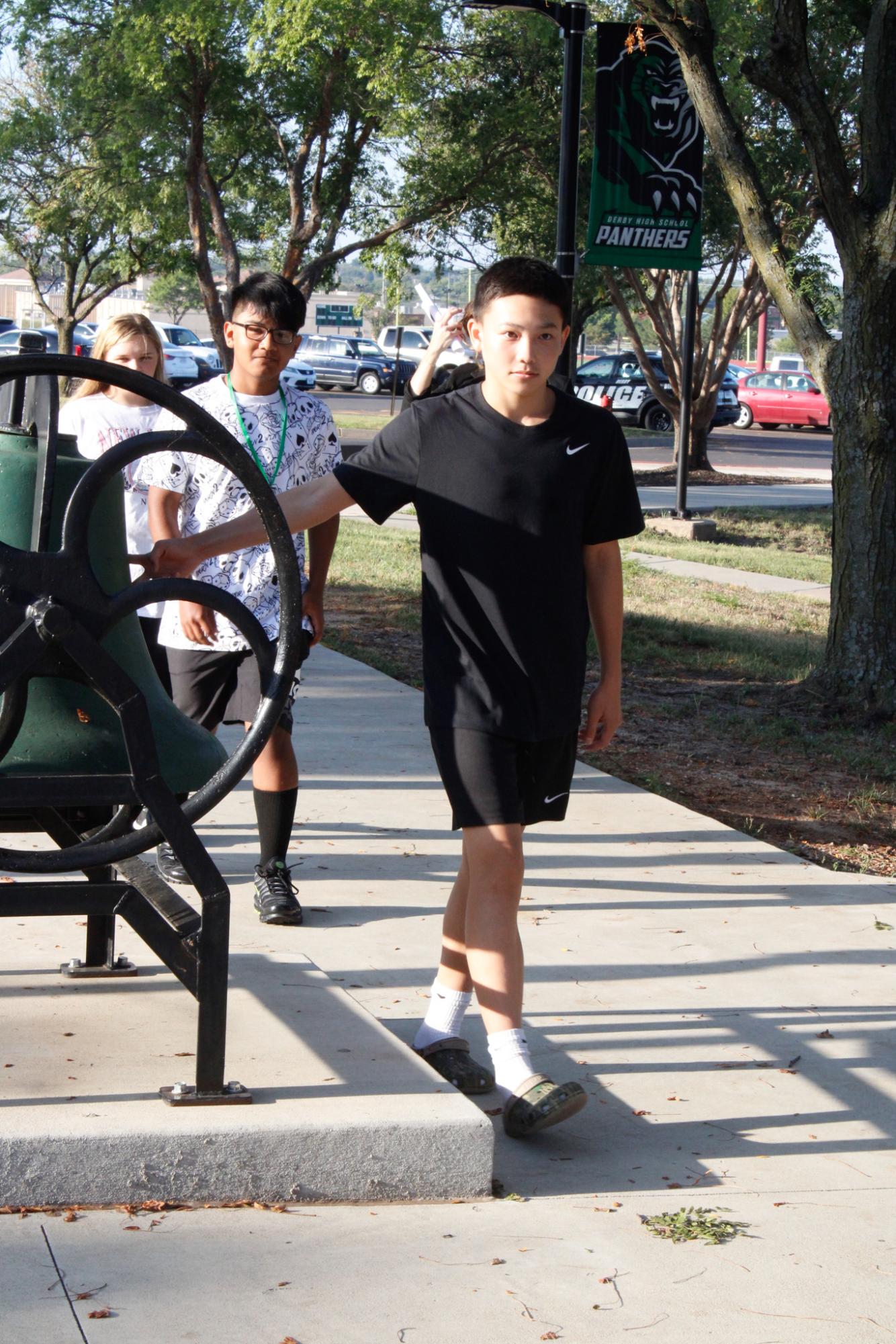 New student first day (Photos by Kaelyn Kissack)