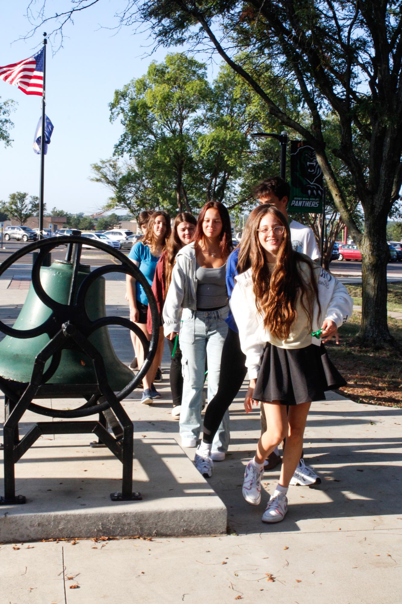 New student first day (Photos by Kaelyn Kissack)