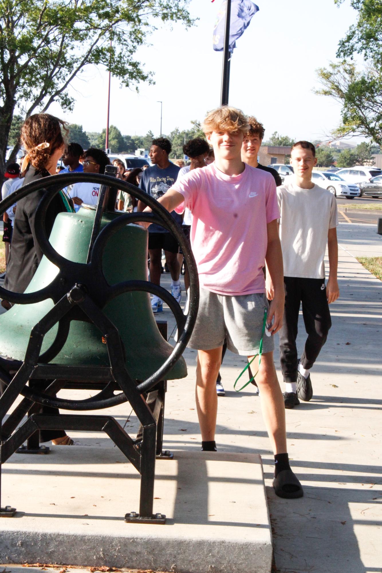 New student first day (Photos by Kaelyn Kissack)