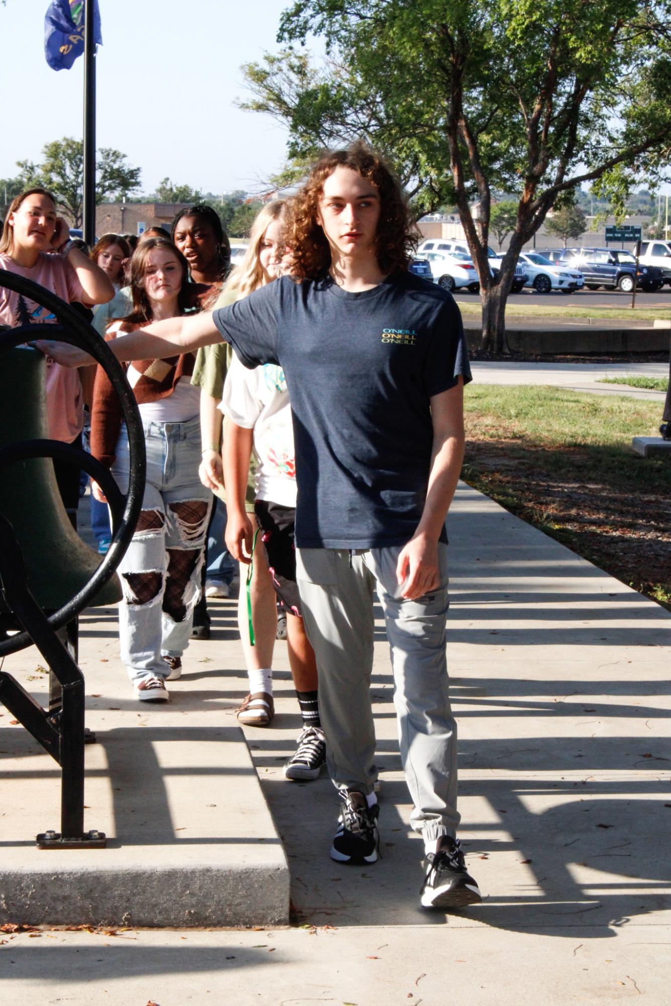 New student first day (Photos by Kaelyn Kissack)