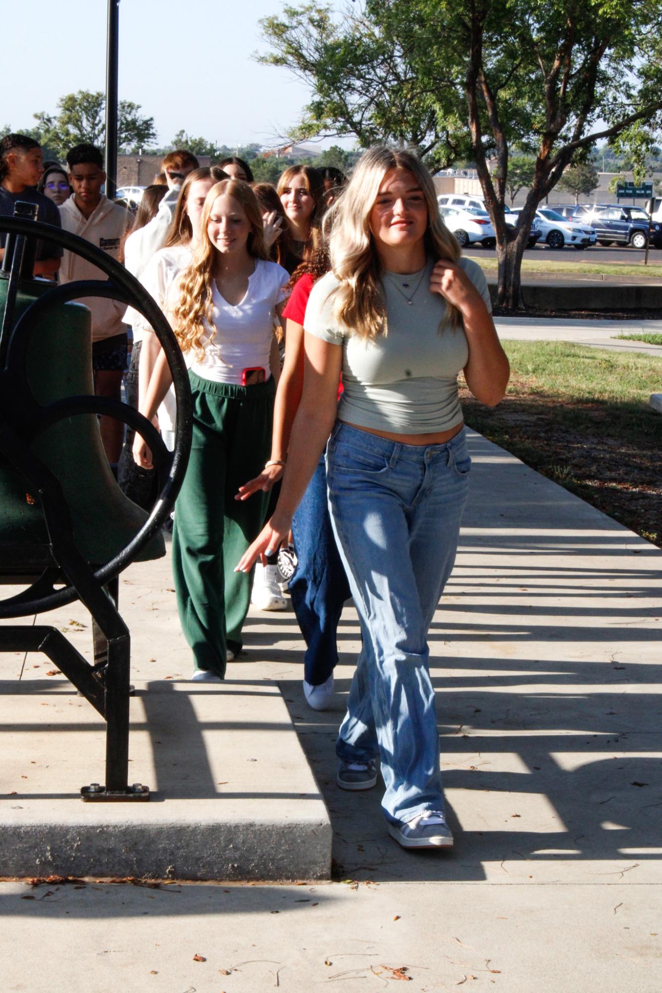 New student first day (Photos by Kaelyn Kissack)