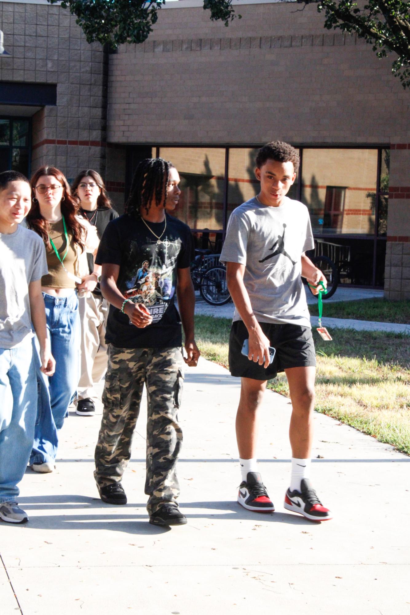 New student first day (Photos by Kaelyn Kissack)