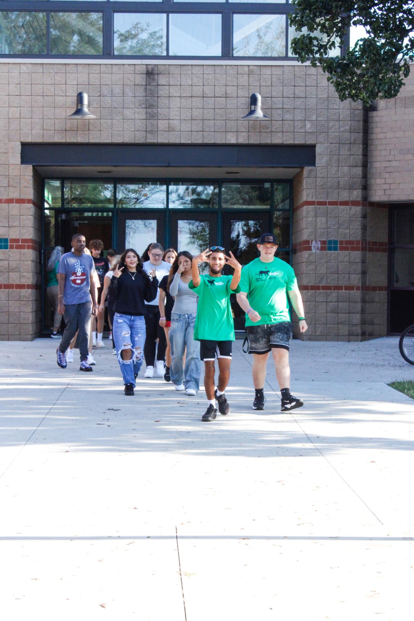 New student first day (Photos by Kaelyn Kissack)