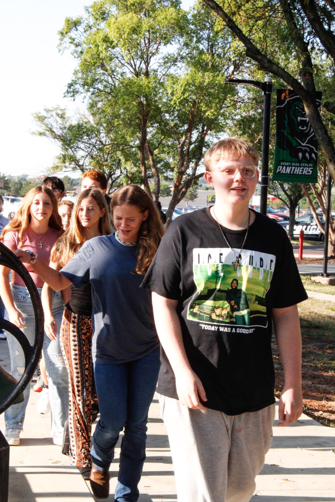 New student first day (Photos by Kaelyn Kissack)