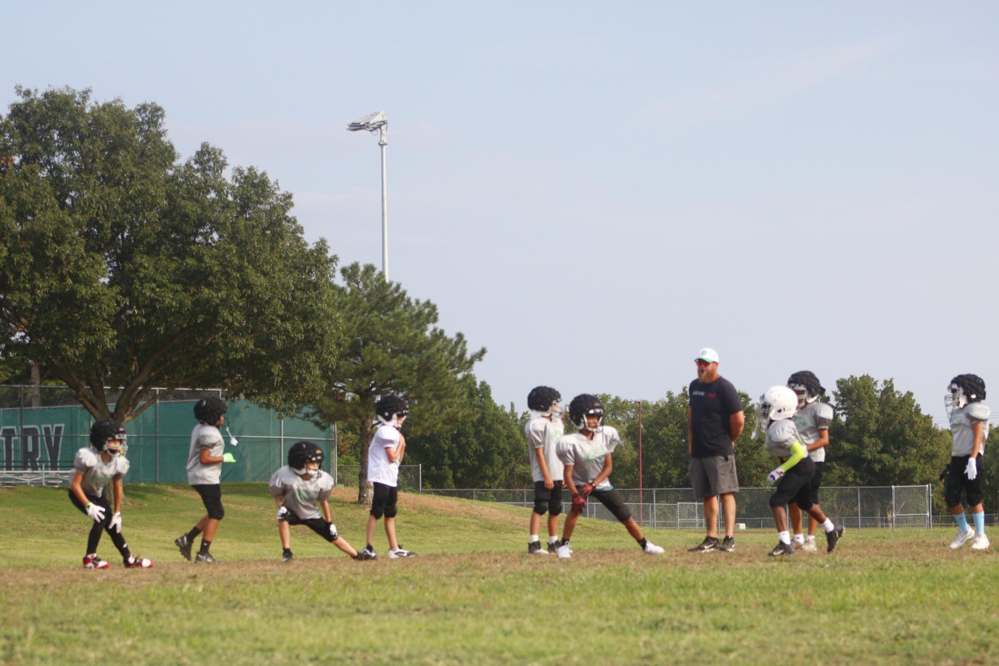 Soccer and Little Leagues Football practice (Photos by Stevie Hoppock)