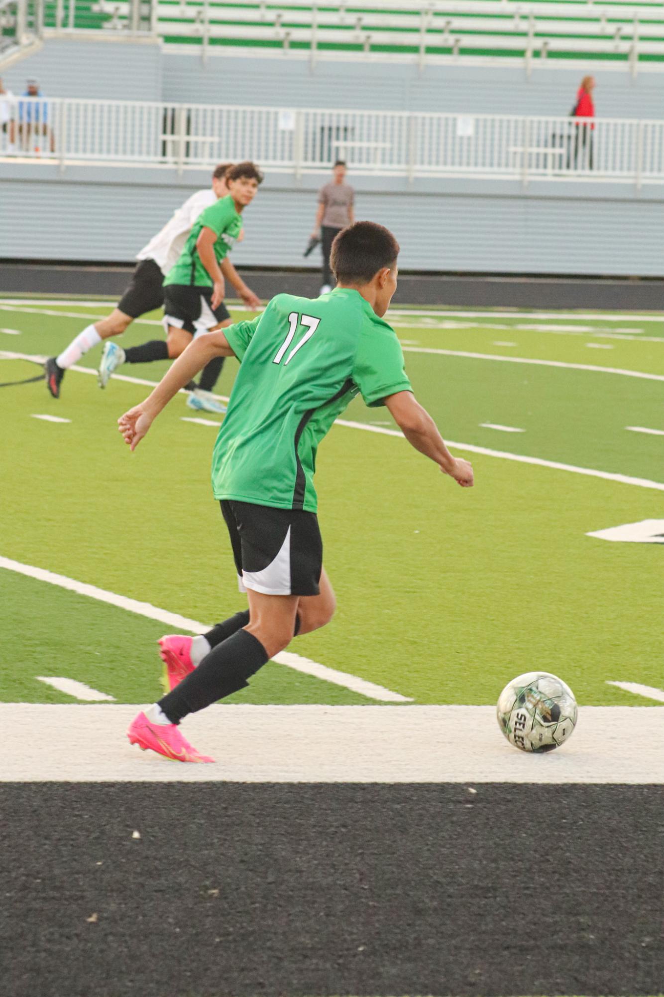 Boys Varsity Soccer vs. Goddard (Photos by Kaelyn Kissack)