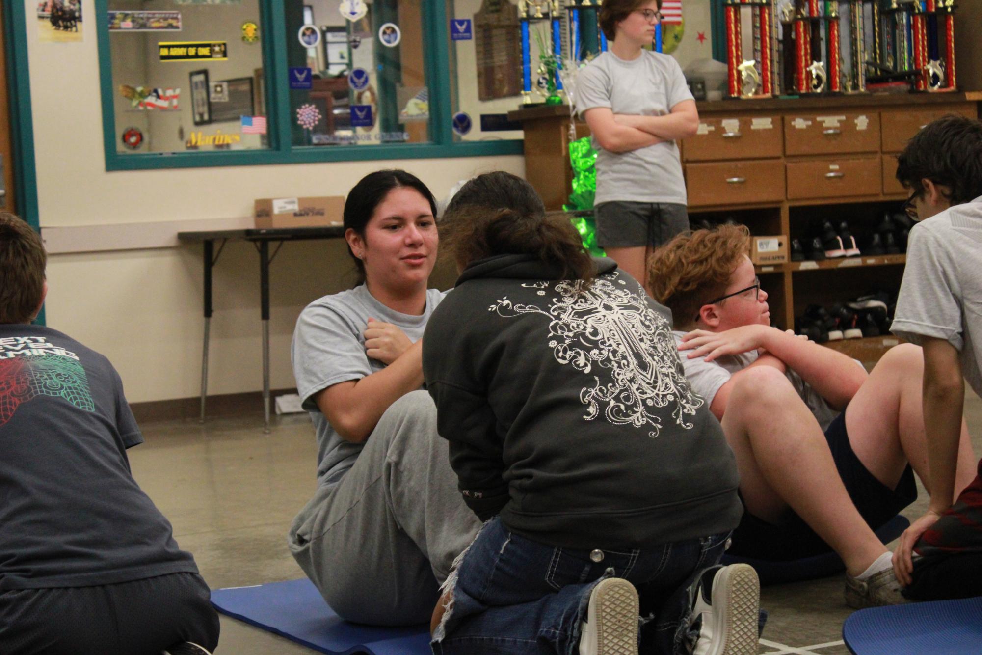 AFJROTC Physical Training (Photos by Bailey Sallman)