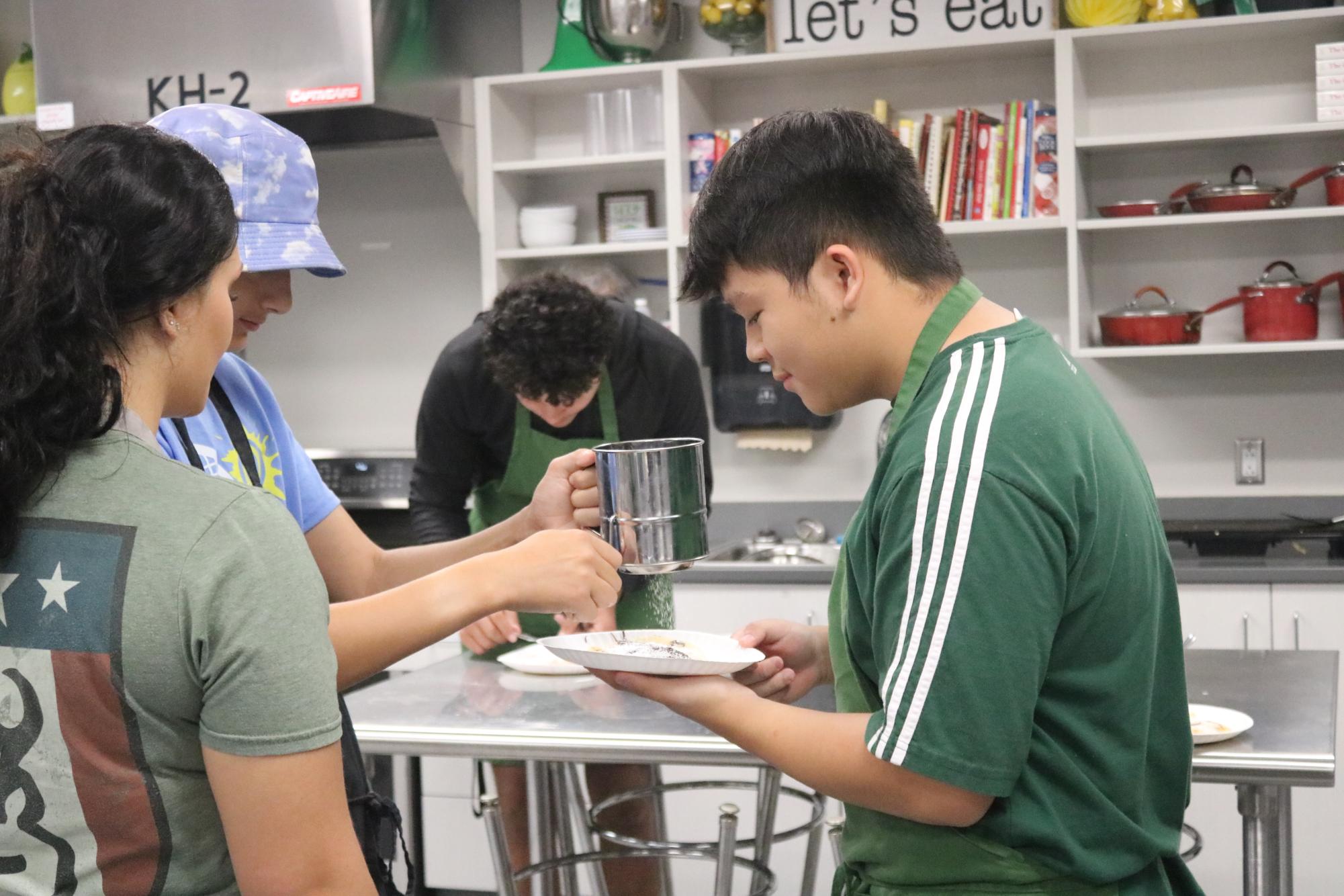 Culinary class making Pancakes (Photos by Holly Bookout)