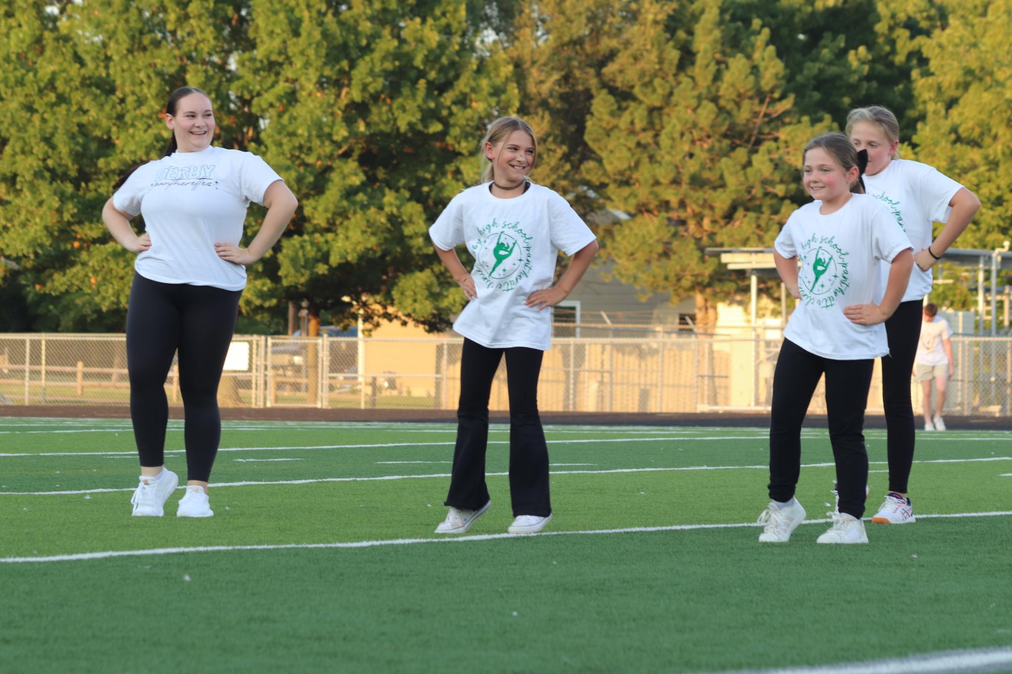 Pantherette dance clinic (Photos by Stevie Hoppock)