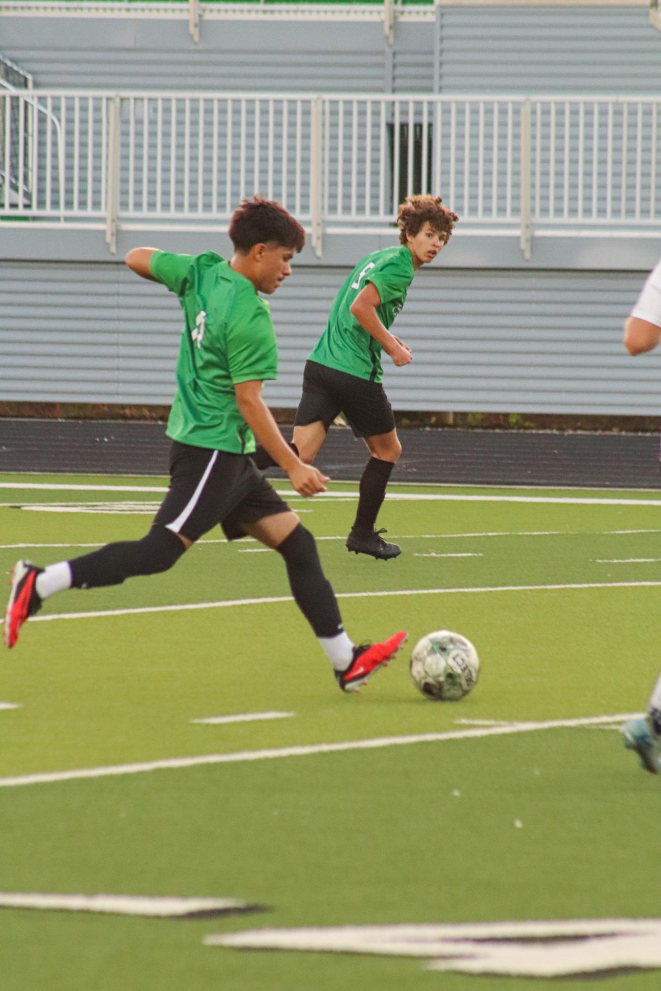 Boys Varsity Soccer vs. Goddard (Photos by Kaelyn Kissack)